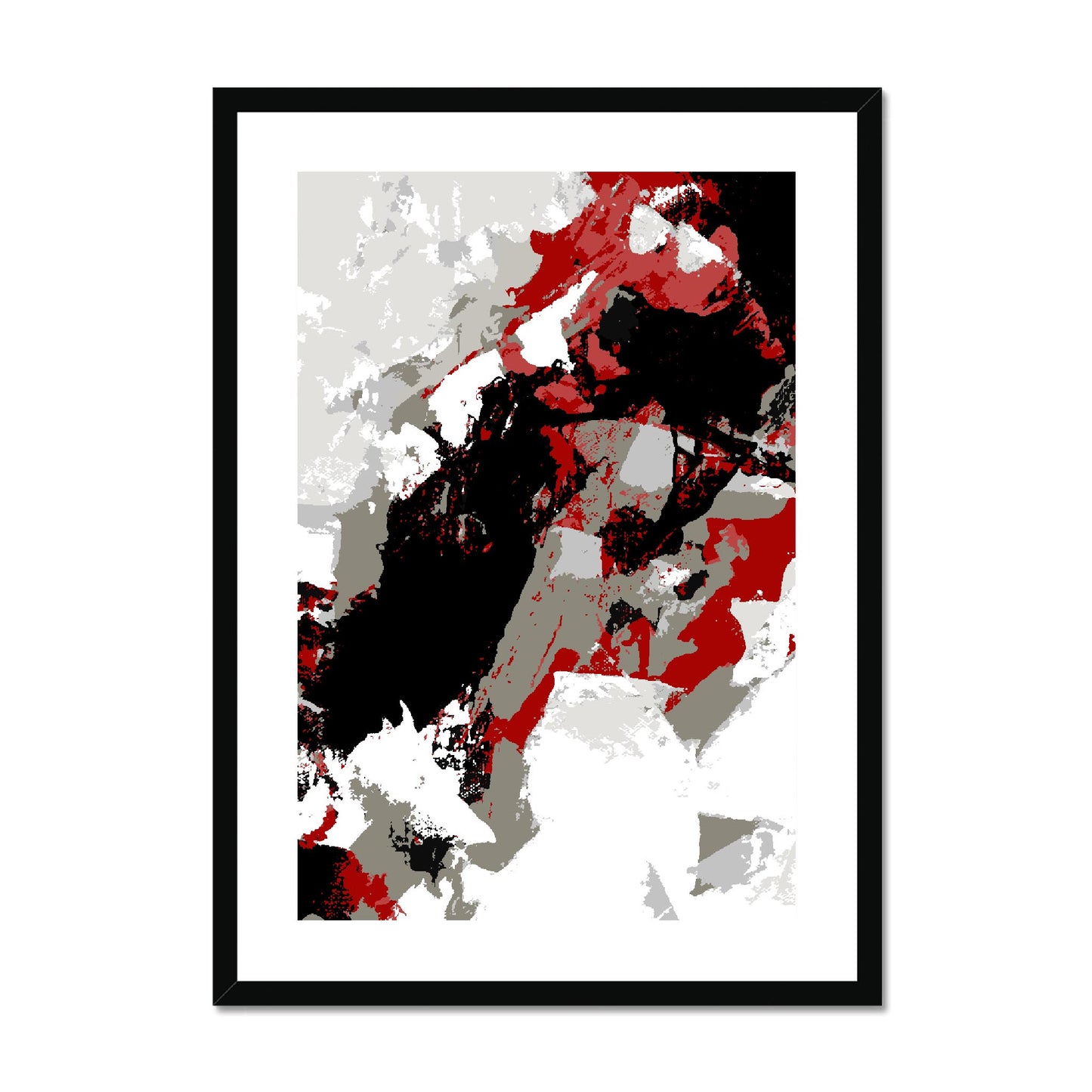 Framed Graphic Art Print, fpv-1190-7688, 20"x28", Black Frame