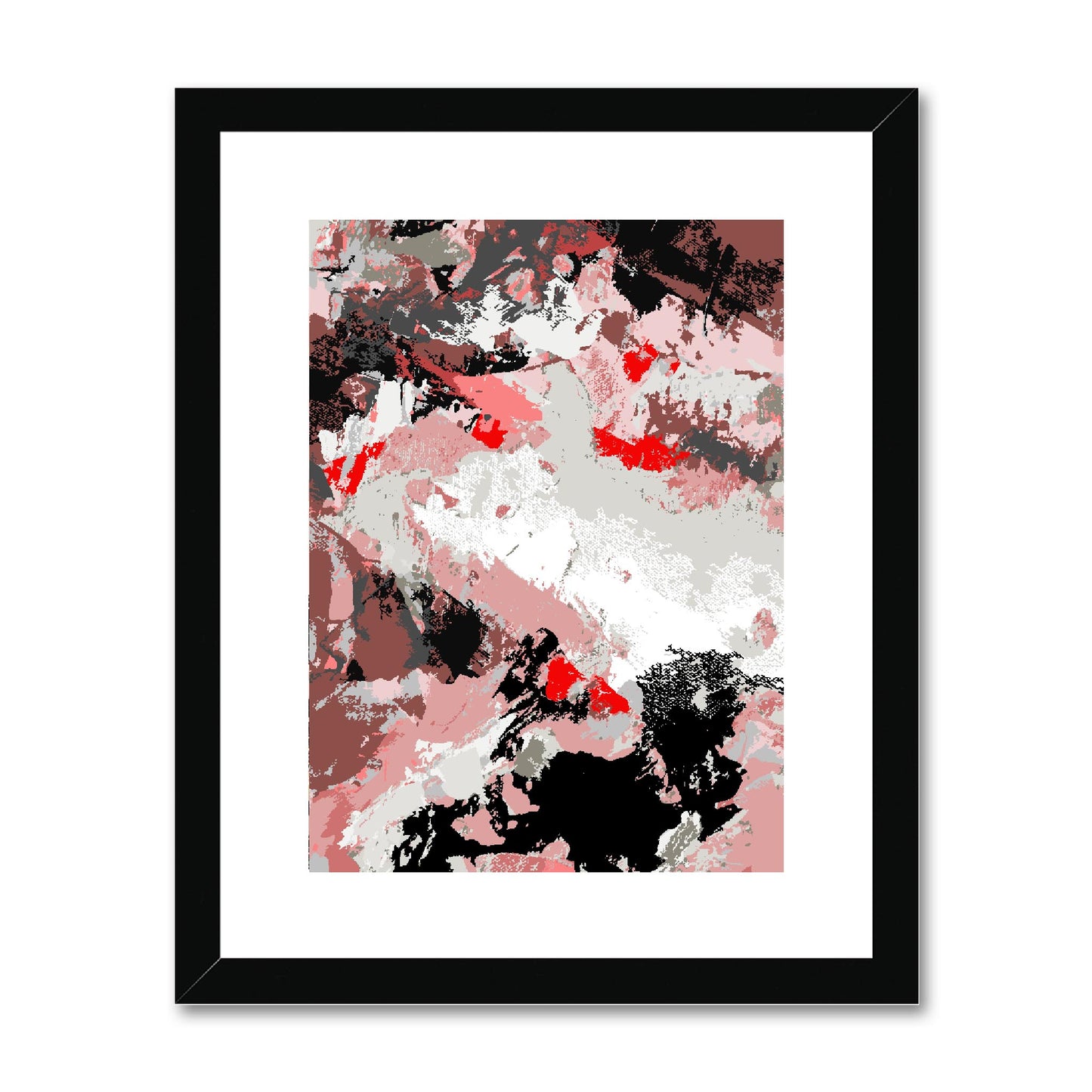 Framed Graphic Art Print, fpv-1190-7689, 11"x14", Black Frame