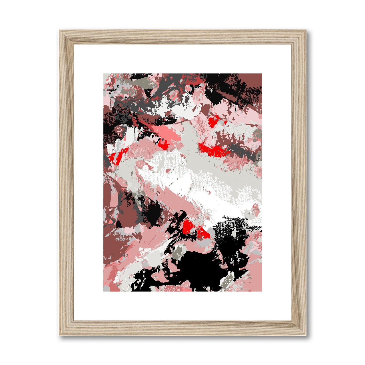 Framed Graphic Art Print, fpv-1190-7689, 11"x14", Natural Frame