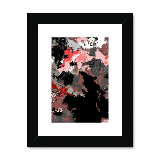 Framed Graphic Art Print, fpv-1190-7692, 6"x8", Black Frame