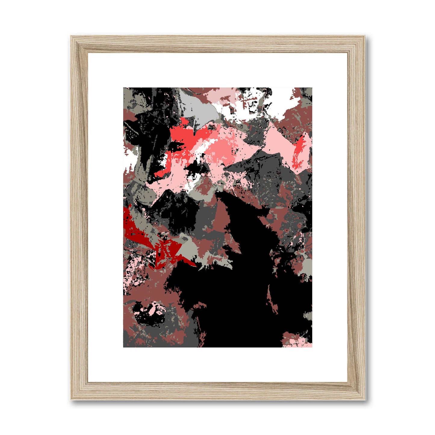Framed Graphic Art Print, fpv-1190-7692, 11"x14", Natural Frame