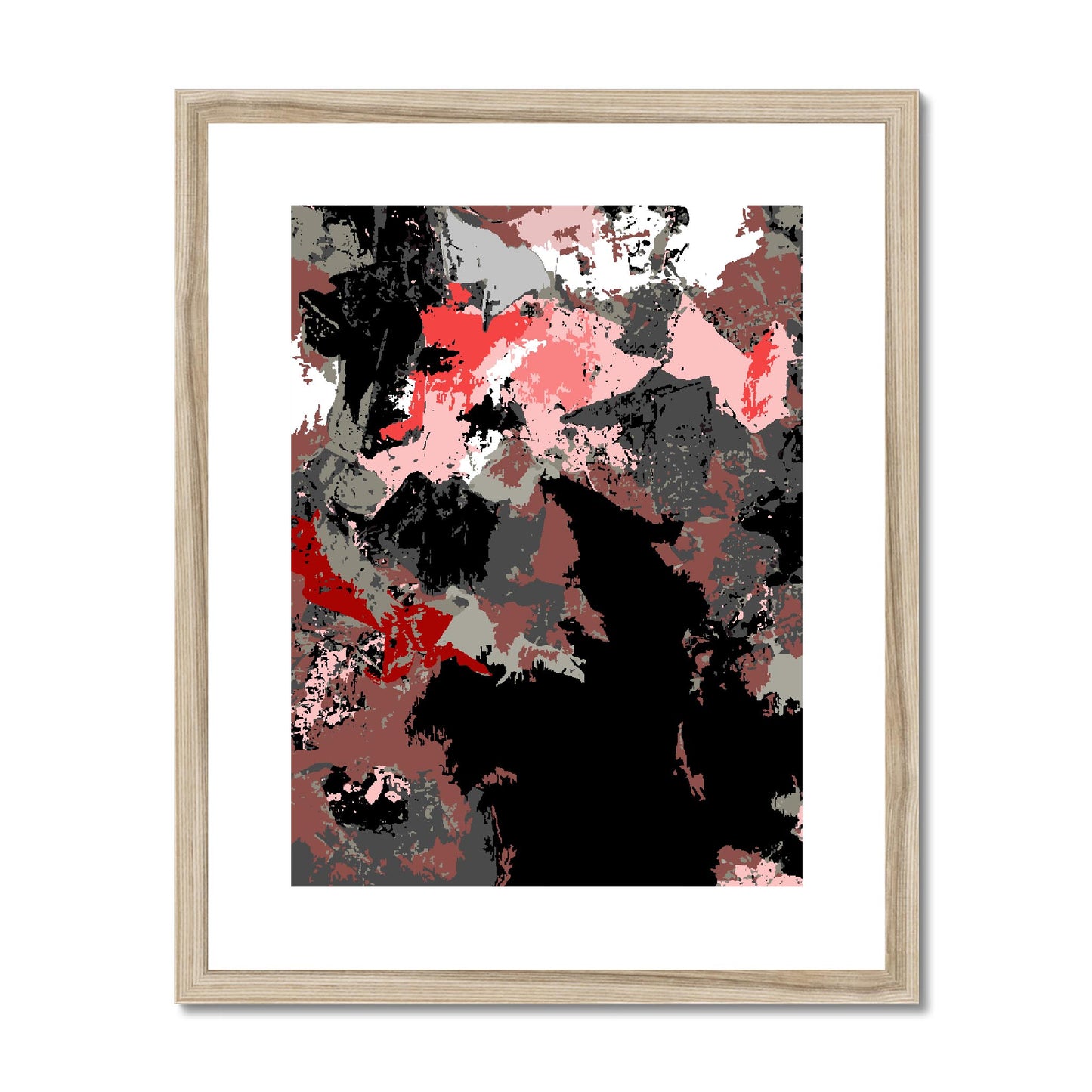 Framed Graphic Art Print, fpv-1190-7692, 16"x20", Natural Frame