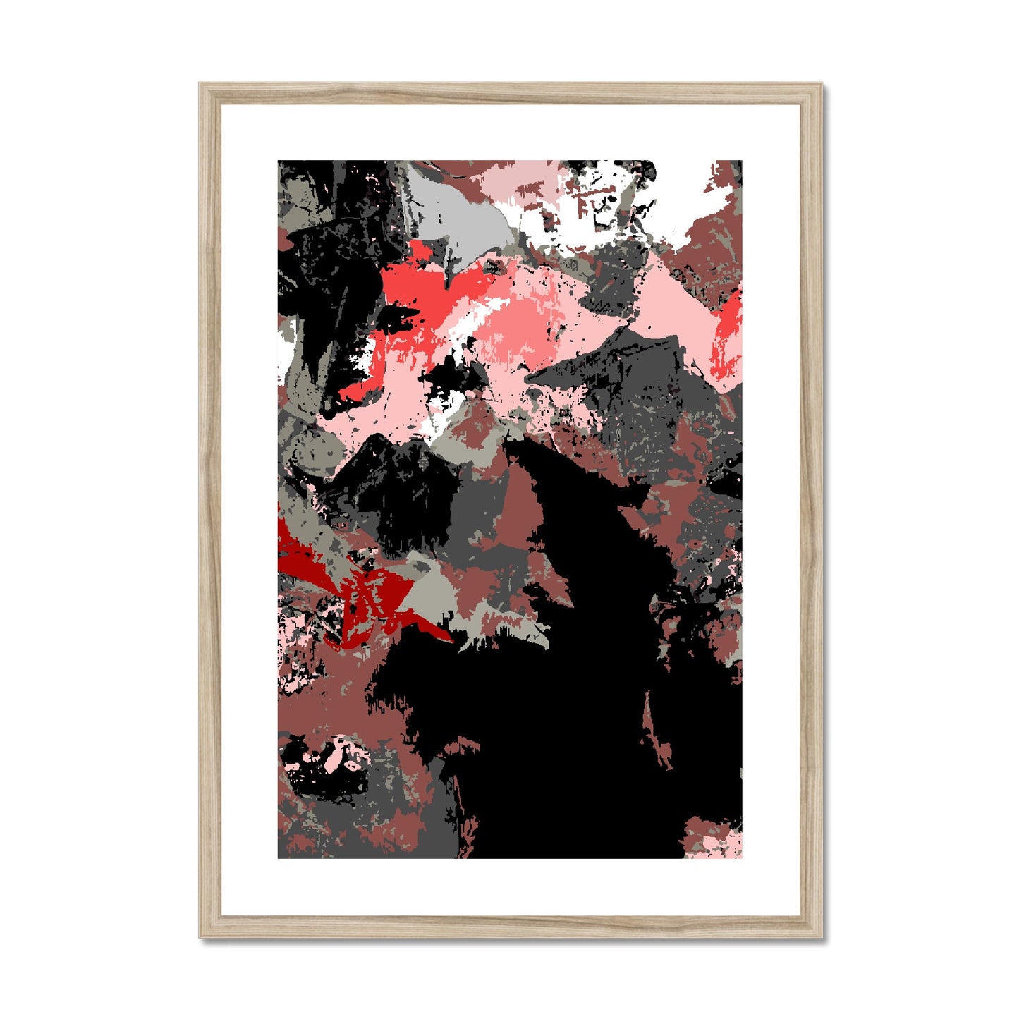 Framed Graphic Art Print, White Mat - 6x8, 8x12, 11x14, 12x16, 16x20, 18x24, 20x28 inches | FPV-1190-7692
