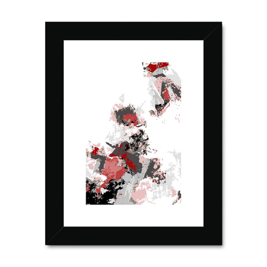 Framed Graphic Art Print, fpv-1190-7694, 6"x8", Black Frame