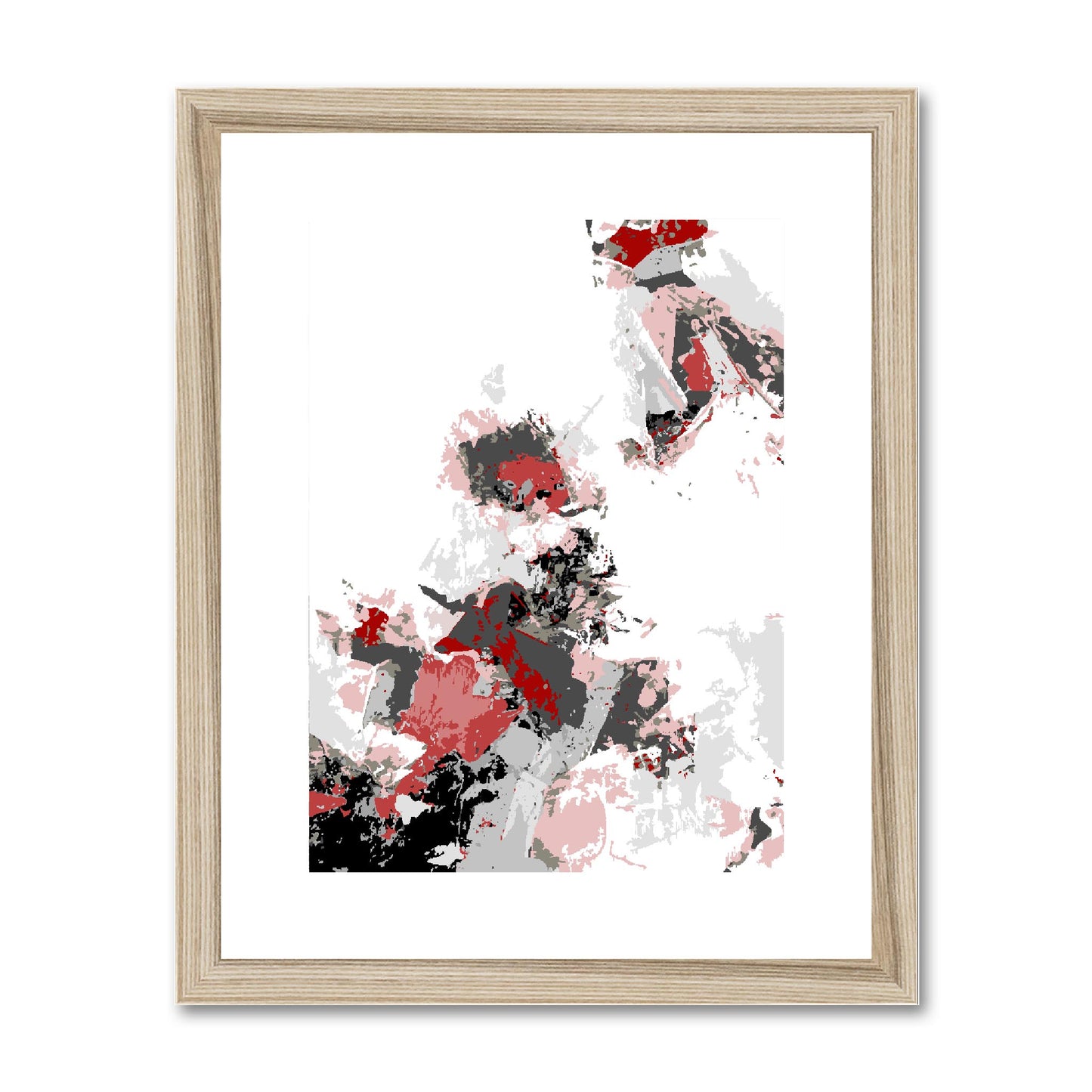 Framed Graphic Art Print, fpv-1190-7694, 11"x14", Natural Frame