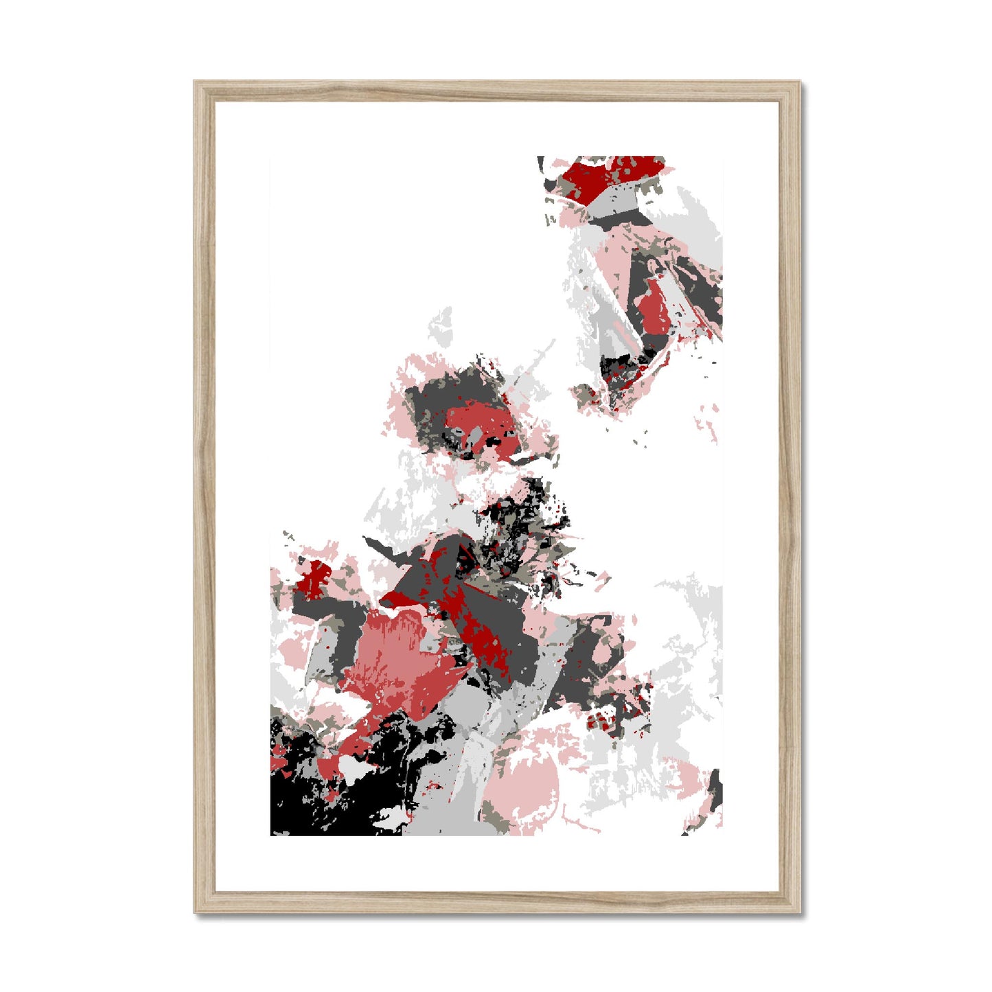 Framed Graphic Art Print, White Mat - 6x8, 8x12, 11x14, 12x16, 16x20, 18x24, 20x28 inches | FPV-1190-7694