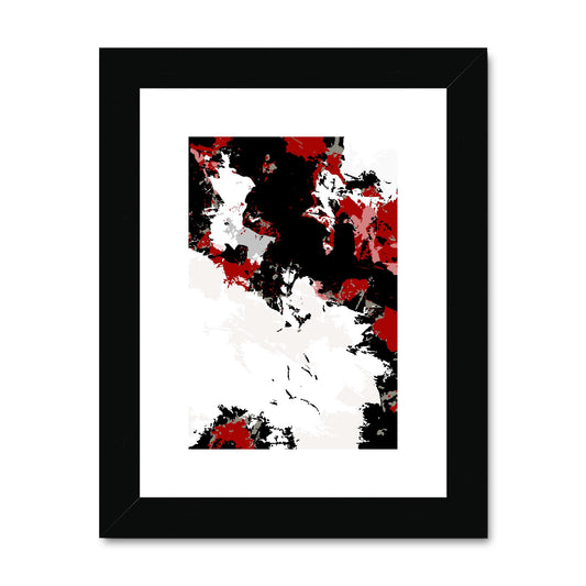 Framed Graphic Art Print, fpv-1190-7696, 6"x8", Black Frame