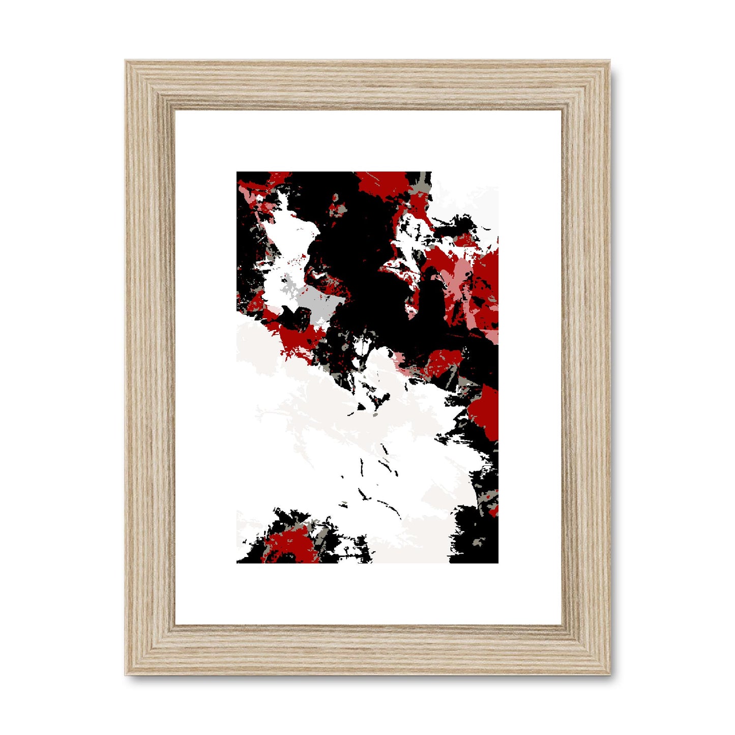 Framed Graphic Art Print, fpv-1190-7696, 6"x8", Natural Frame