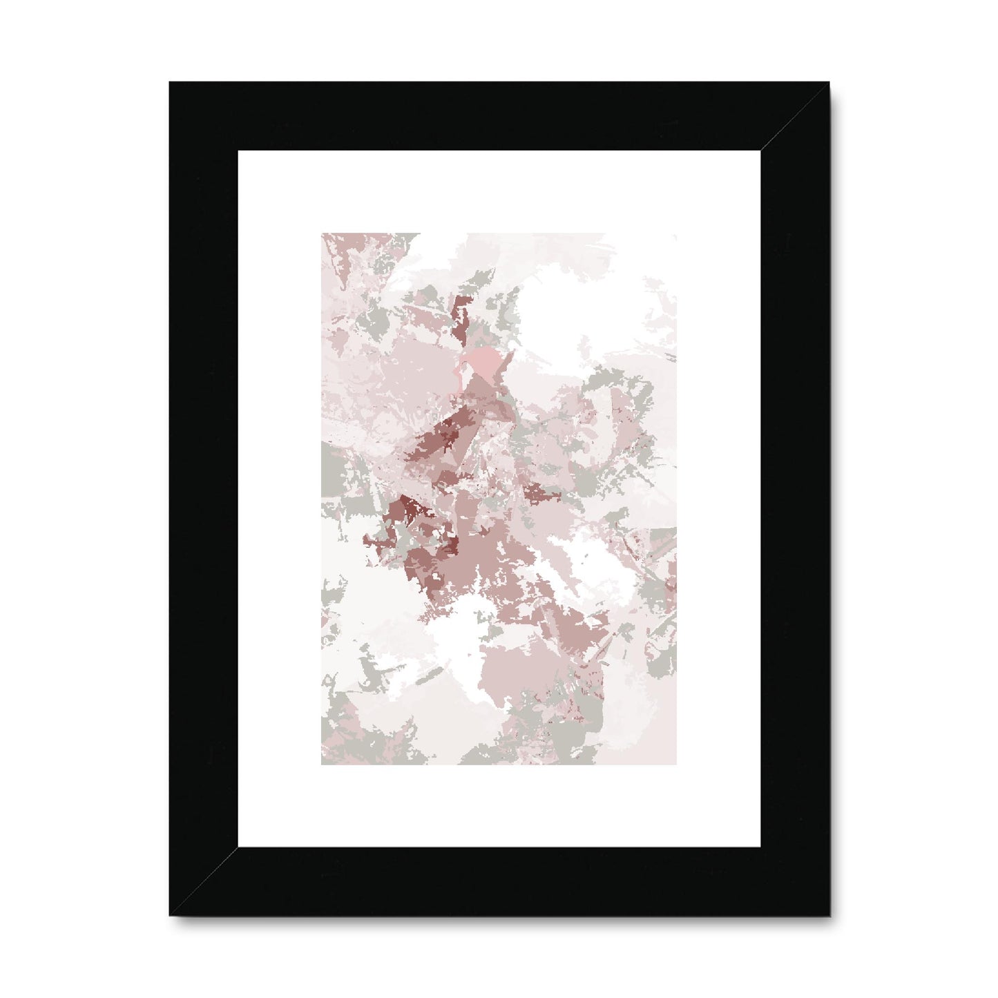 Framed Graphic Art Print, fpv-1193-7698, 6"x8", Black Frame