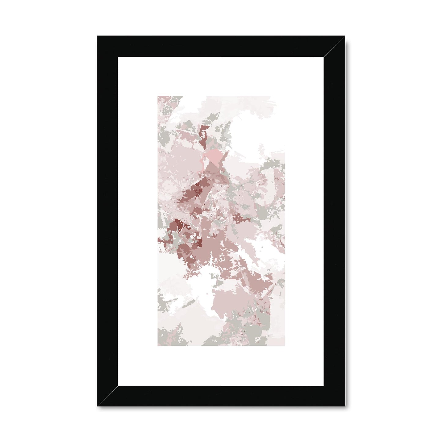 Framed Graphic Art Print, fpv-1193-7698, 8"x12", Black Frame