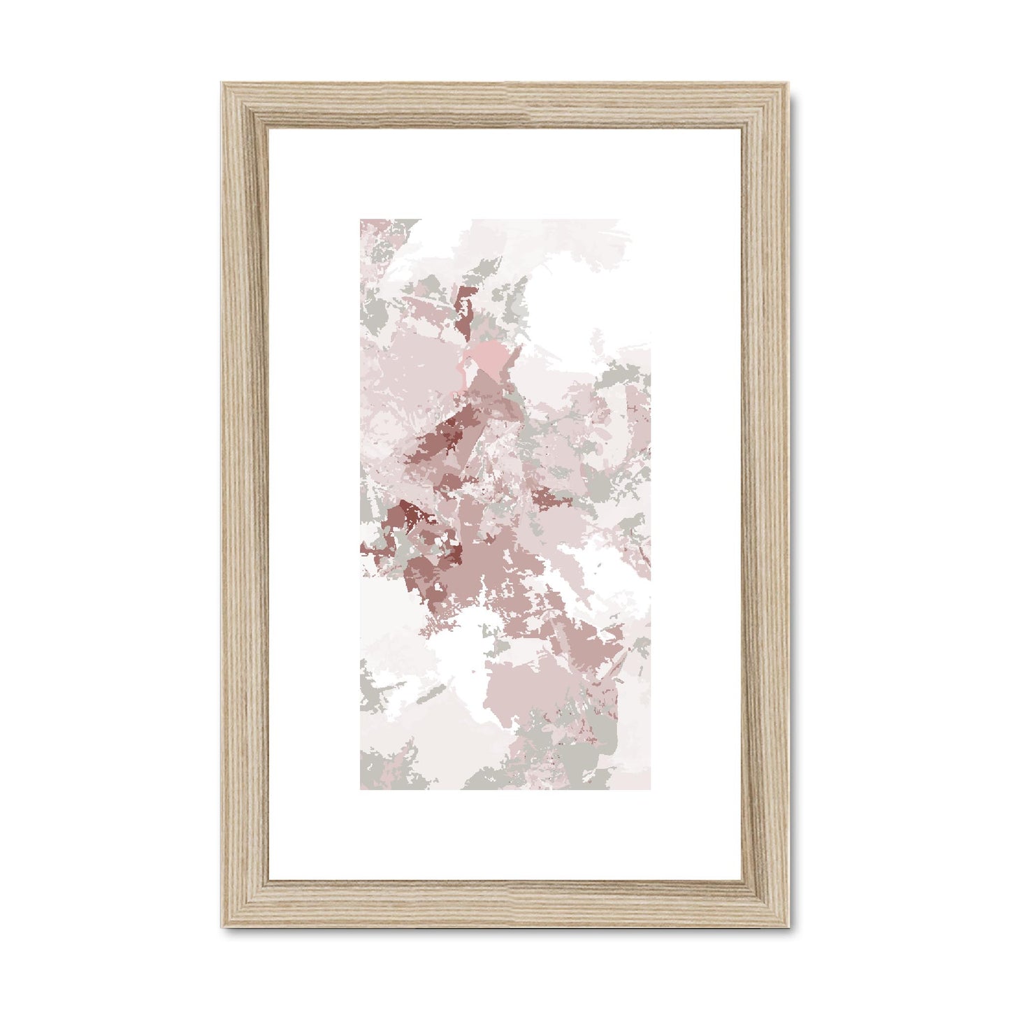 Framed Graphic Art Print, fpv-1193-7698, 8"x12", Natural Frame