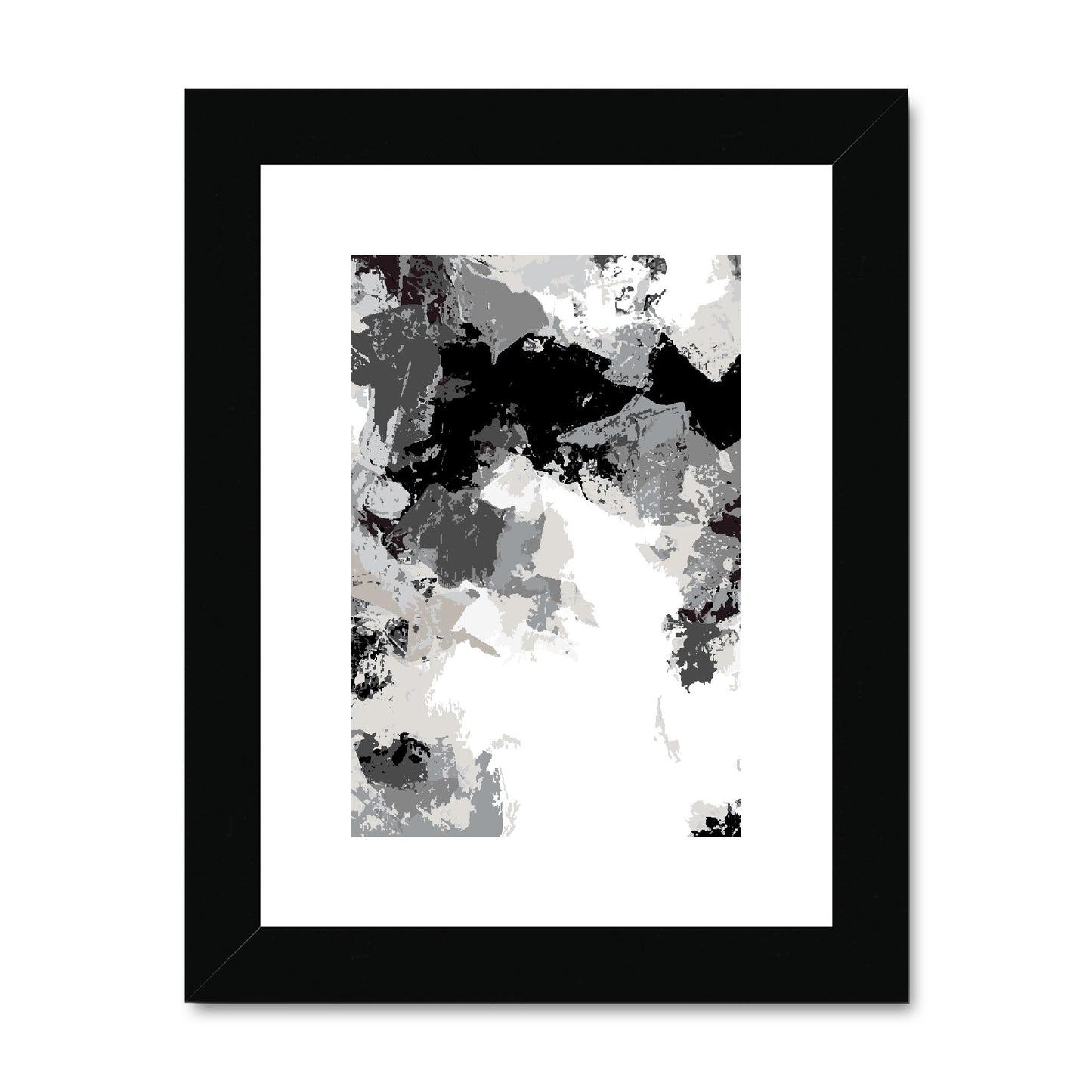 Framed Graphic Art Print, fpv-1200-7692, 6"x8", Black Frame