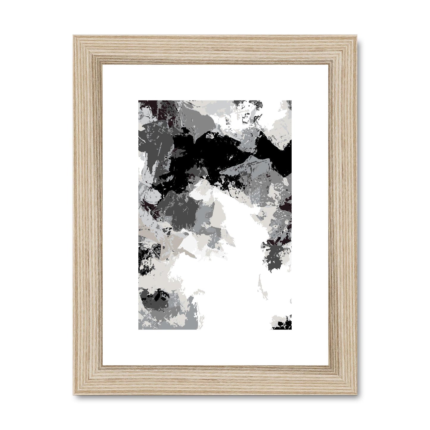 Framed Graphic Art Print, fpv-1200-7692, 6"x8", Natural Frame