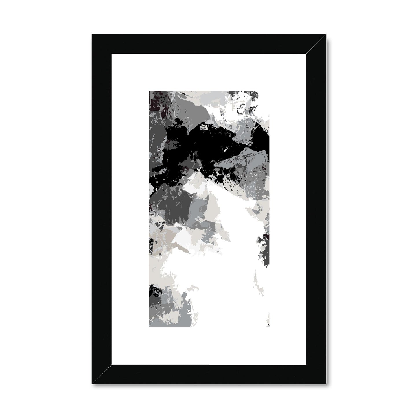 Framed Graphic Art Print, fpv-1200-7692, 8"x12", Black Frame