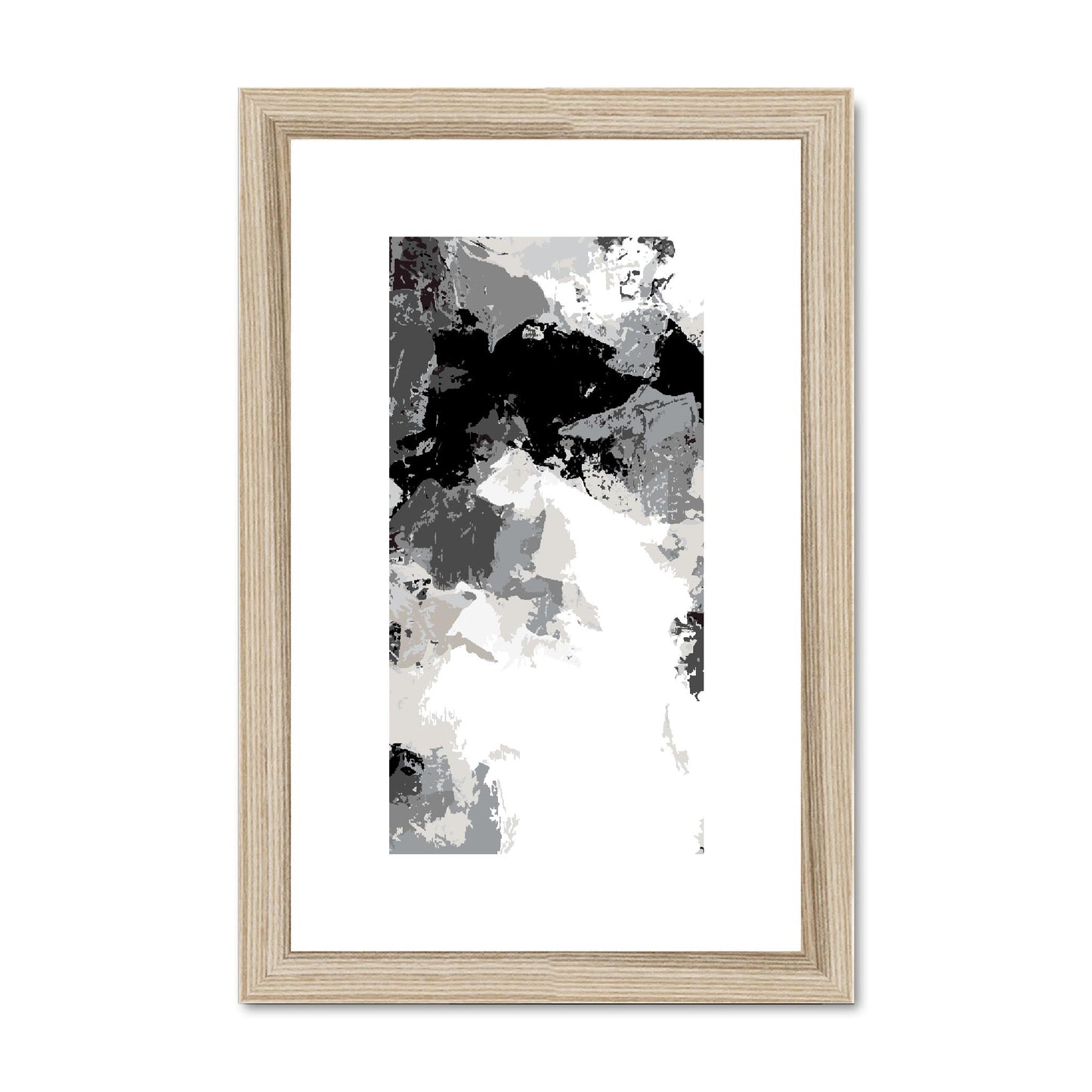 Framed Graphic Art Print, fpv-1200-7692, 8"x12", Natural Frame