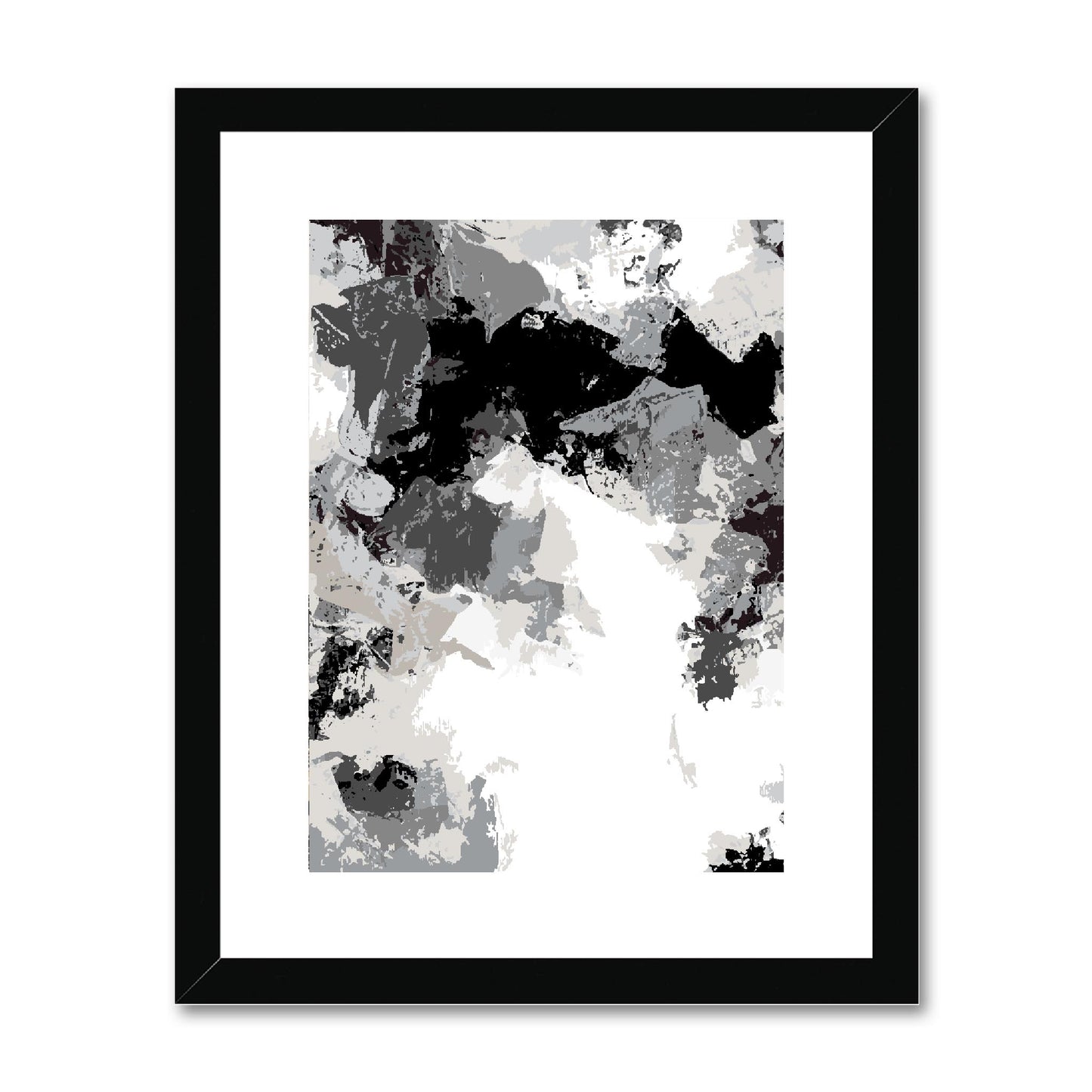 Framed Graphic Art Print, fpv-1200-7692, 11"x14", Black Frame