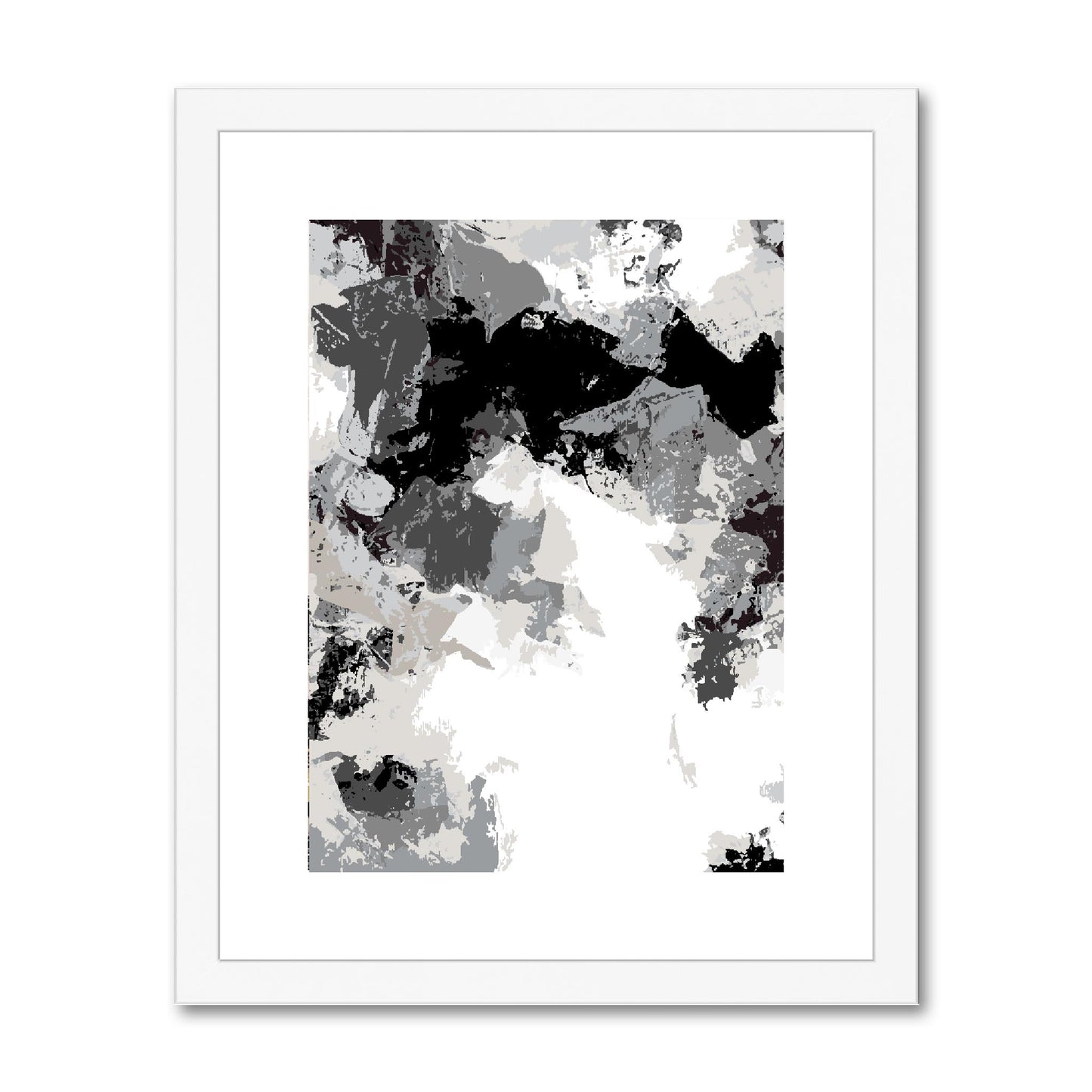 Framed Graphic Art Print, fpv-1200-7692, 11"x14", White Frame