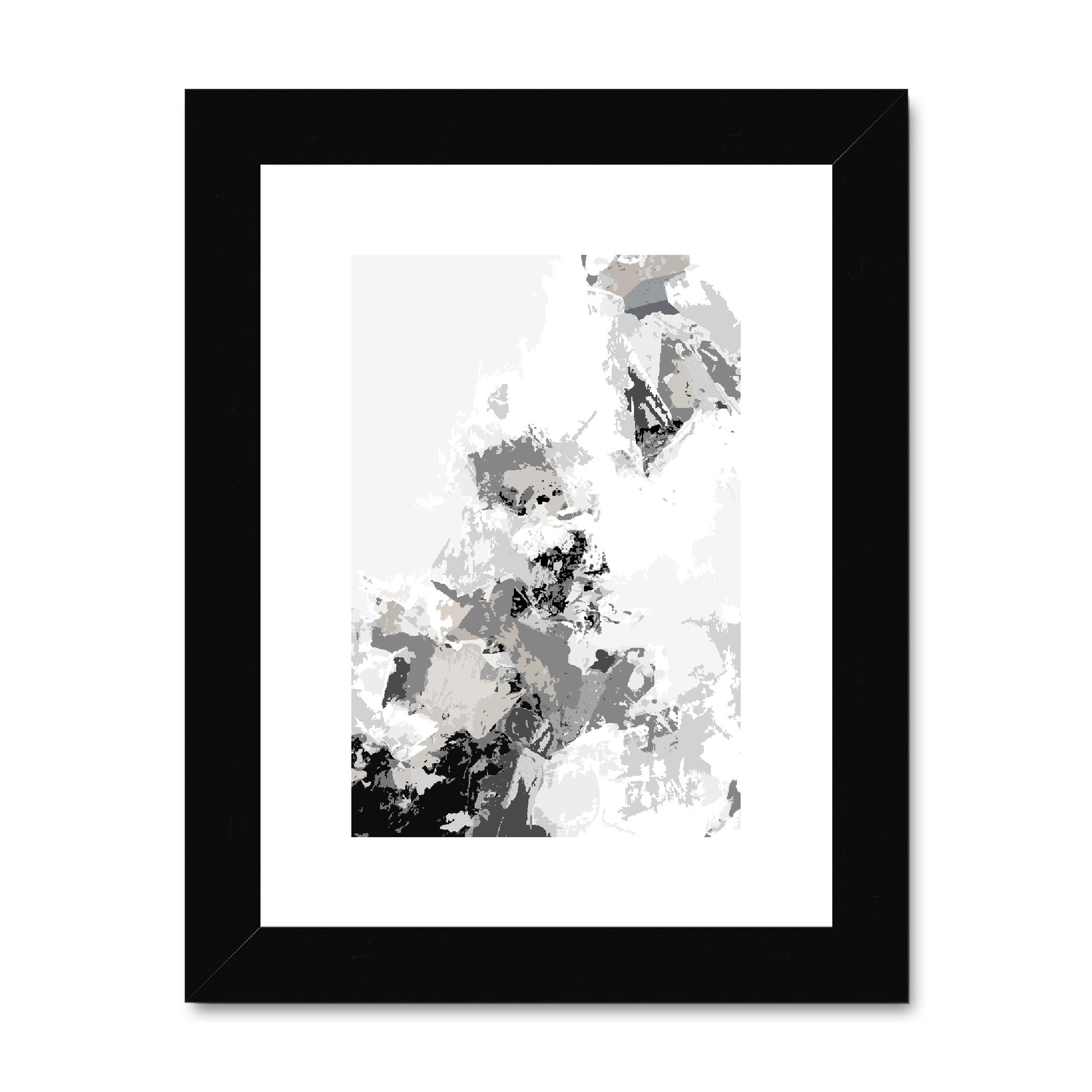 Framed Graphic Art Print, fpv-1200-7694, 6"x8", Black Frame