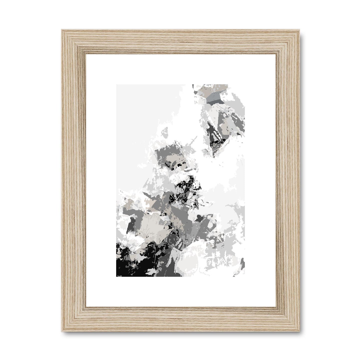 Framed Graphic Art Print, fpv-1200-7694, 6"x8", Natural Frame