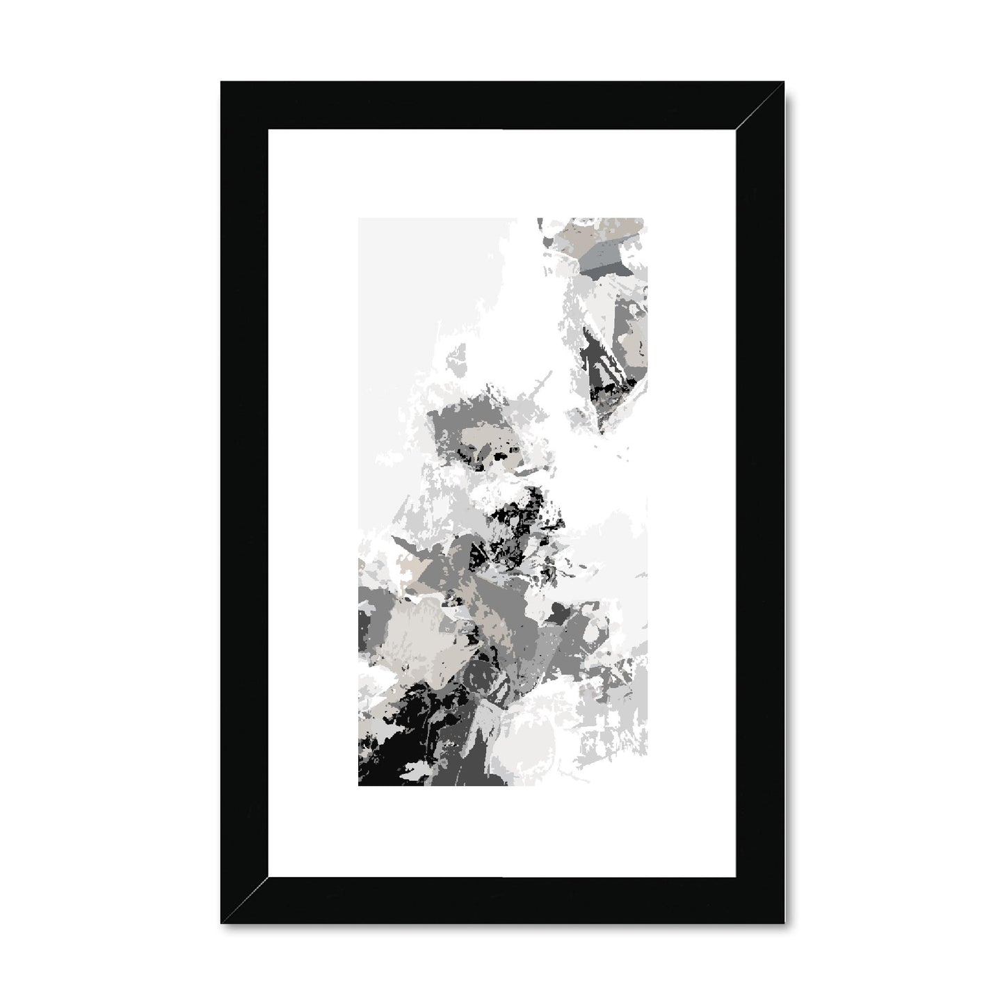 Framed Graphic Art Print, fpv-1200-7694, 8"x12", Black Frame