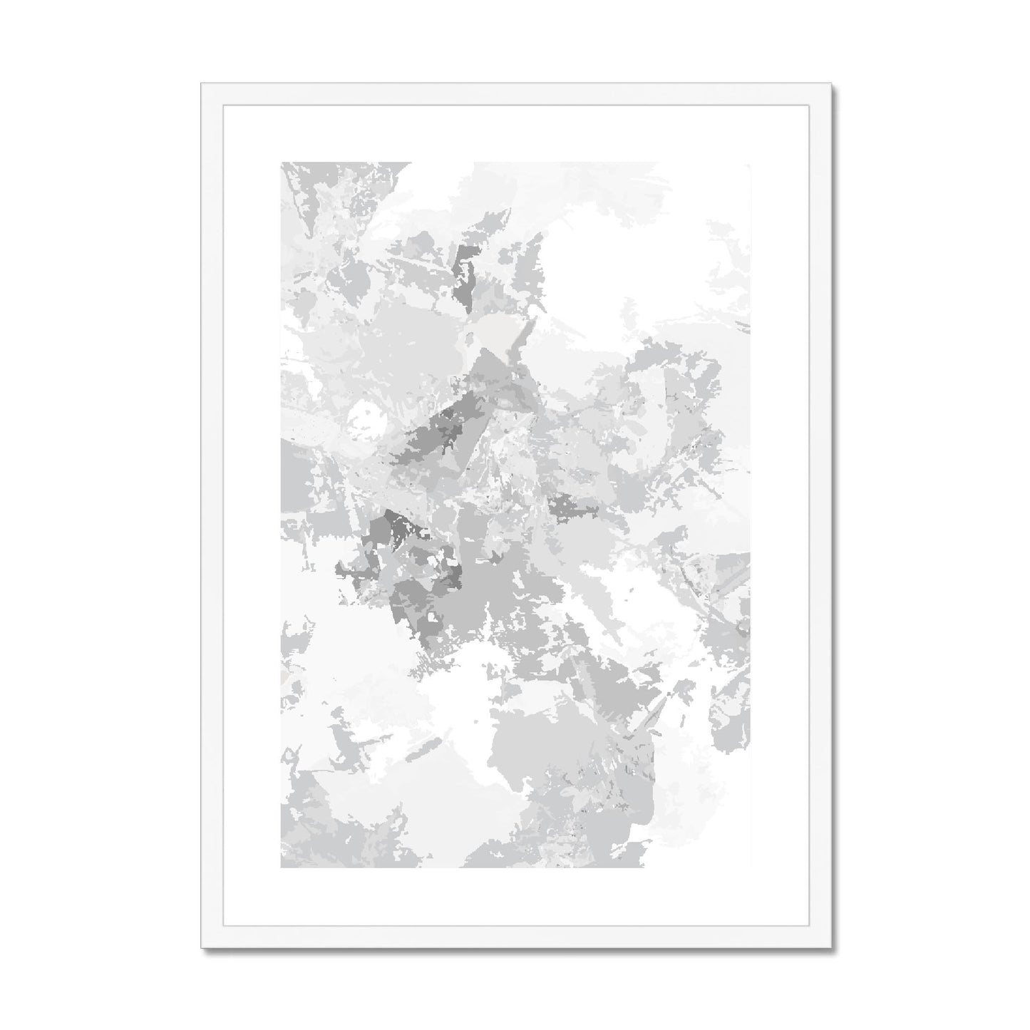 Framed Graphic Art Print, fpv-1200-7698, 20"x28", White Frame