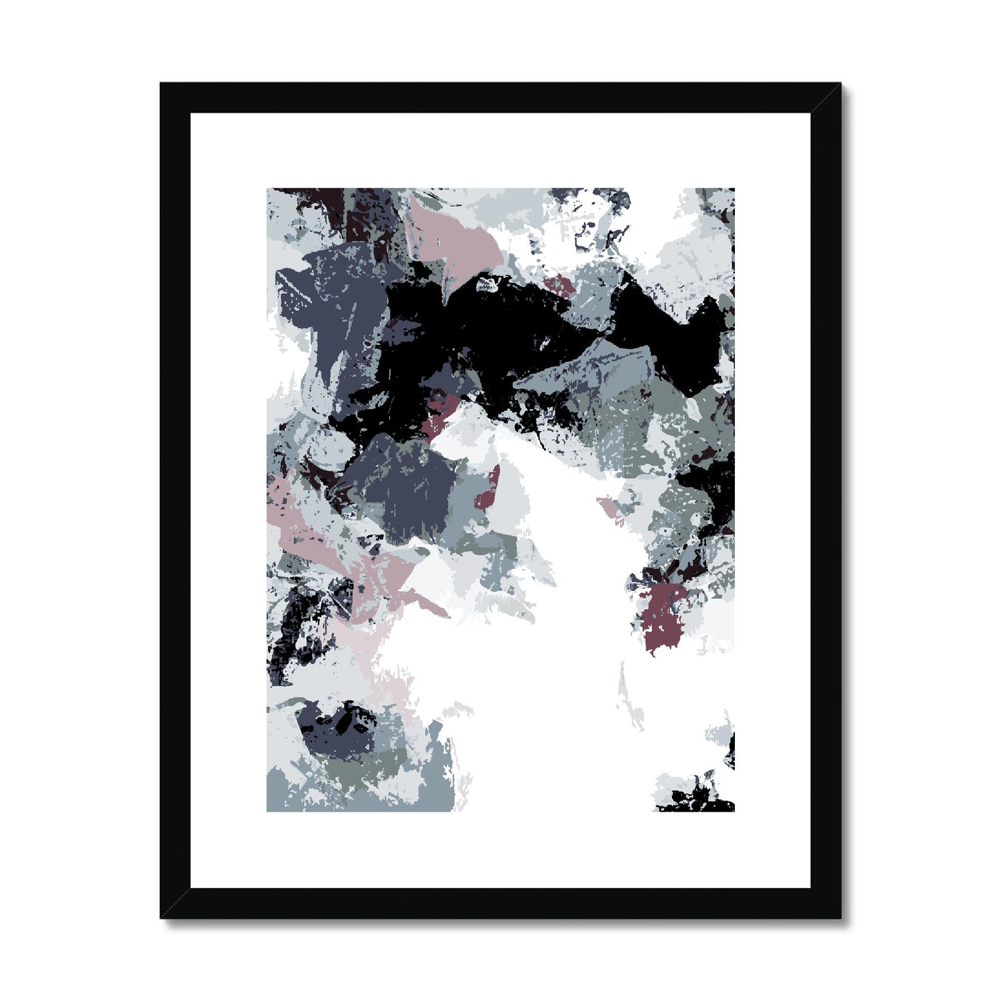 Framed Graphic Art Print, fpv-1210-7692, 16"x20", Black Frame