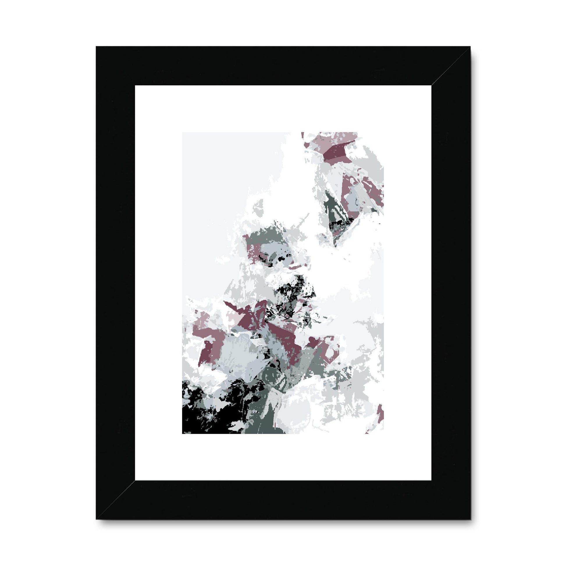 Framed Graphic Art Print, fpv-1210-7694, 6"x8", Black Frame