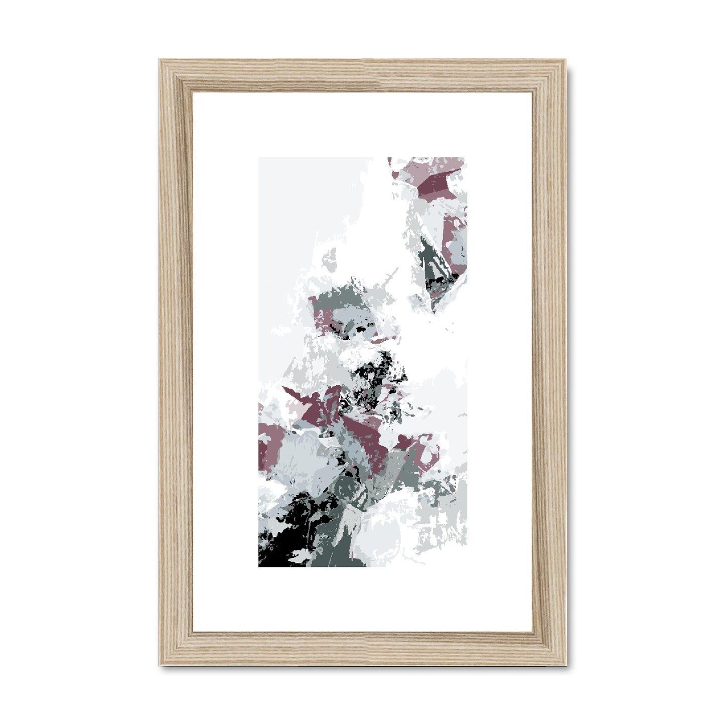 Framed Graphic Art Print, fpv-1210-7694, 8"x12", Natural Frame