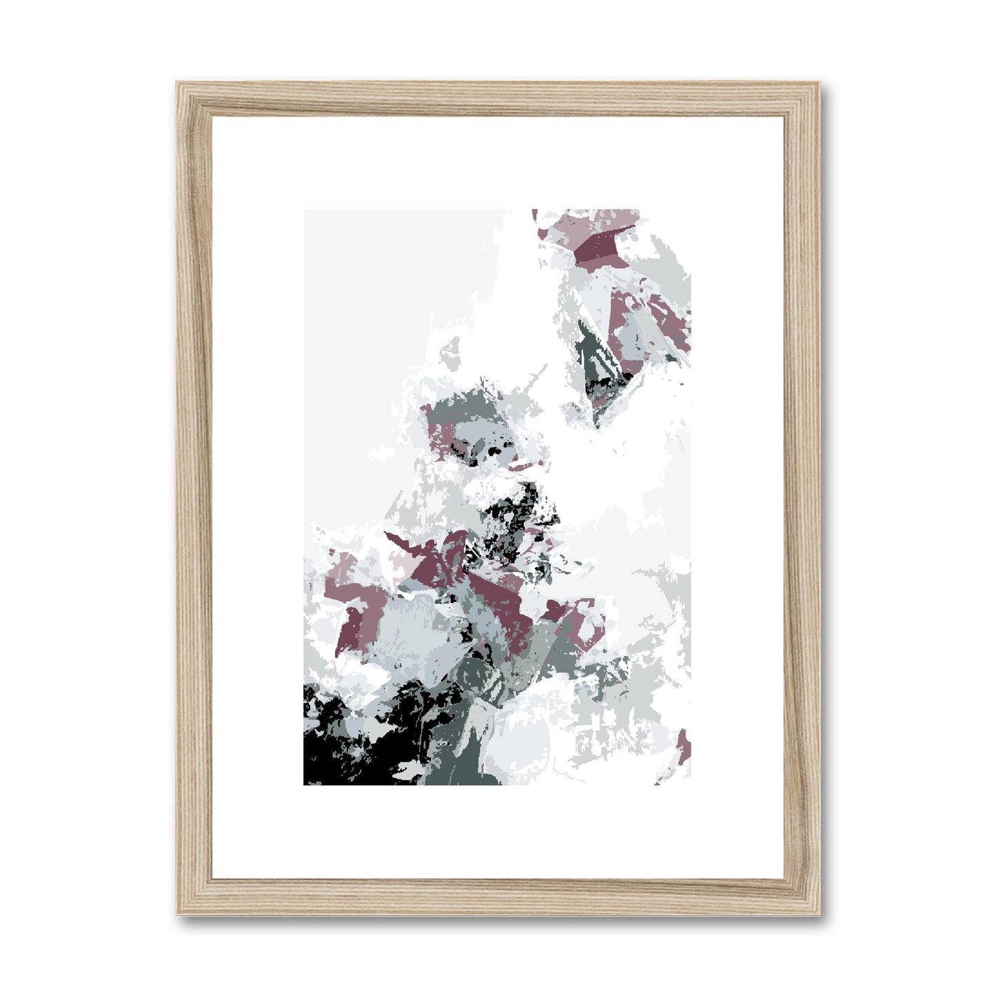 Framed Graphic Art Print, fpv-1210-7694, 12"x16", Natural Frame
