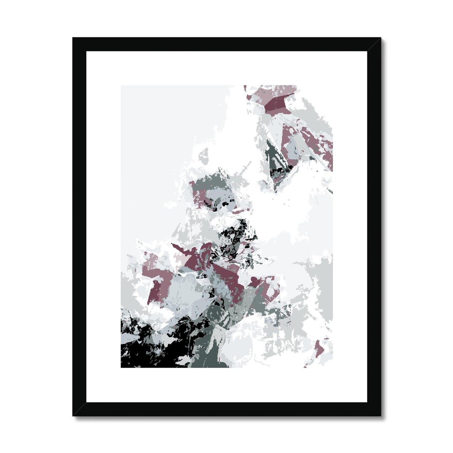 Framed Graphic Art Print, fpv-1210-7694, 16"x20", Black Frame