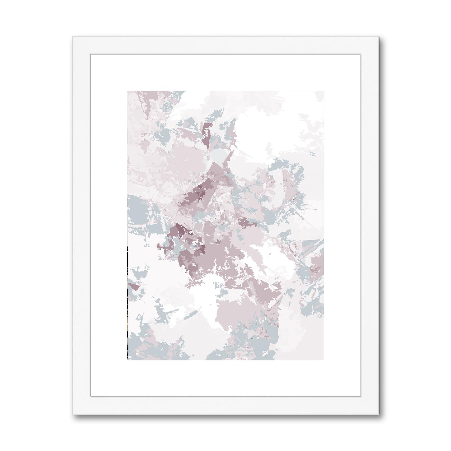 Framed Graphic Art Print, fpv-1210-7698, 11"x14", White Frame