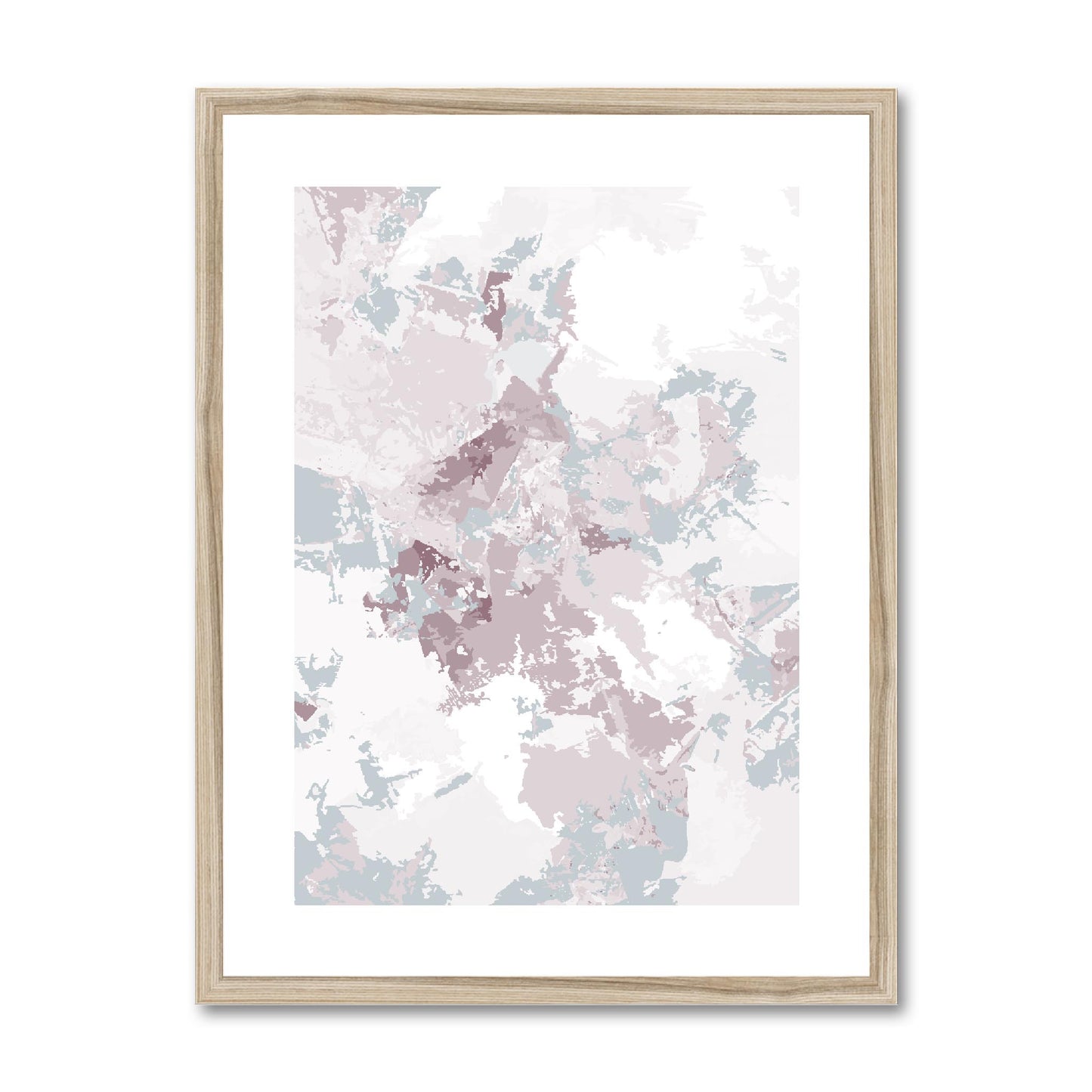Framed Graphic Art Print, fpv-1210-7698, 18"x24", Natural Frame