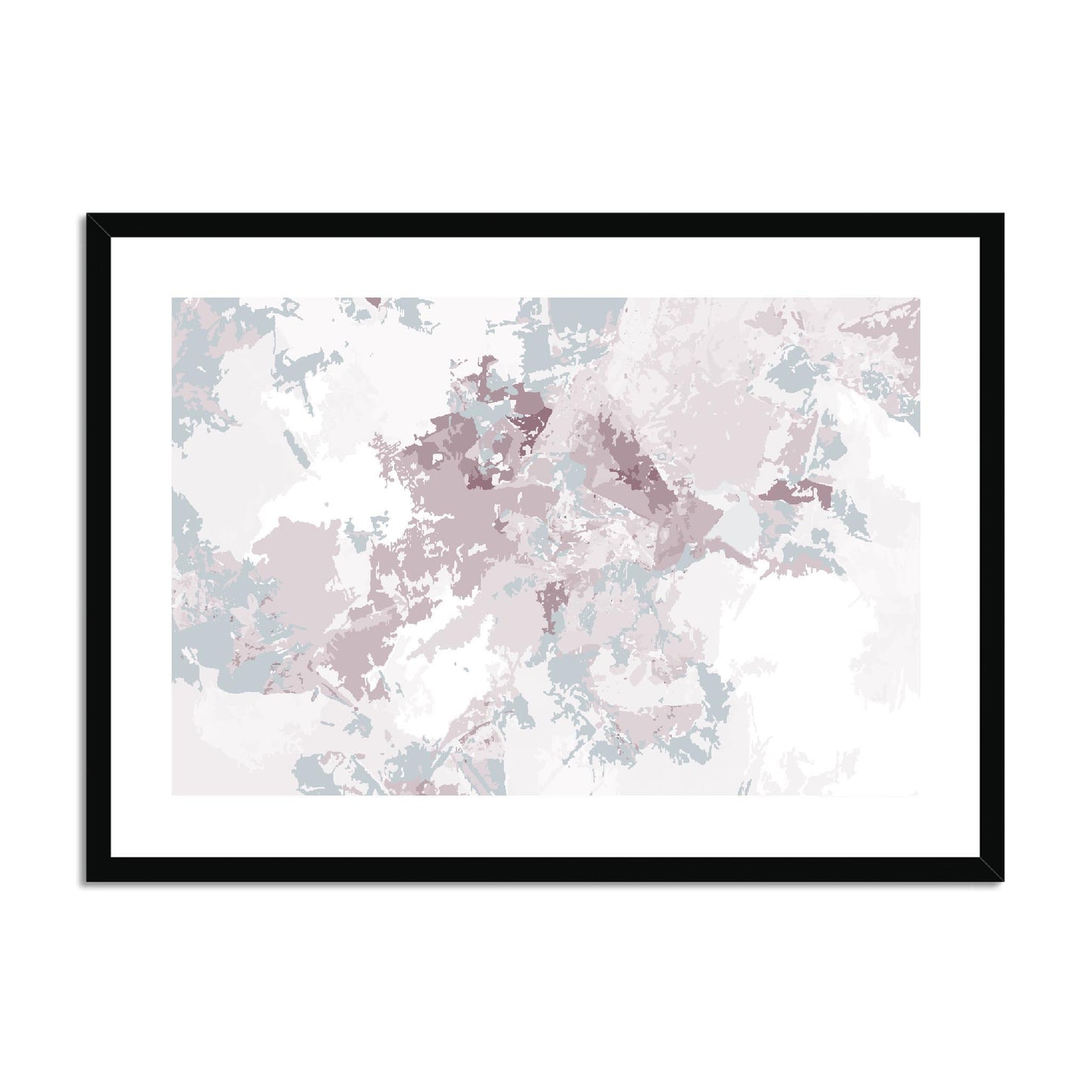 Framed Graphic Art Print, fph-1210-7698, 28"x20", Black Frame