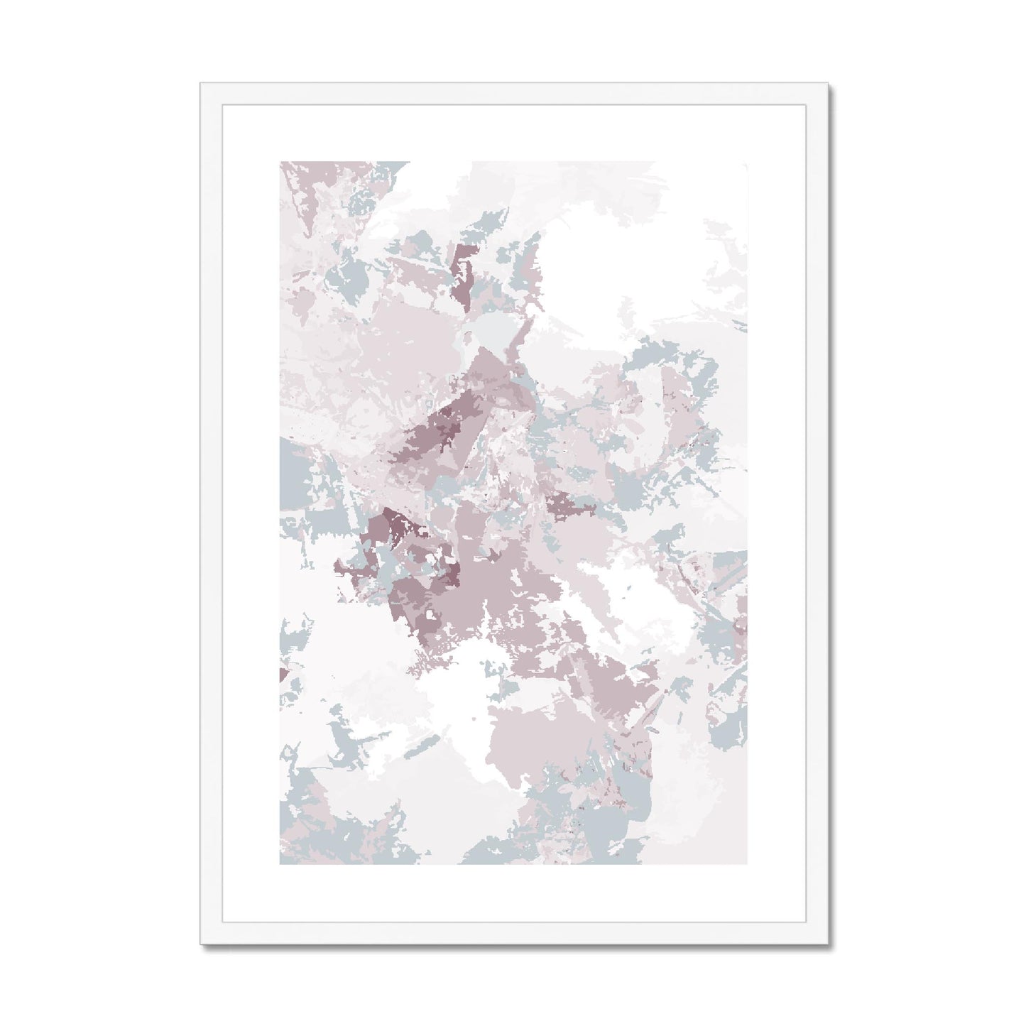 Framed Graphic Art Print, fpv-1210-7698, 20"x28", White Frame