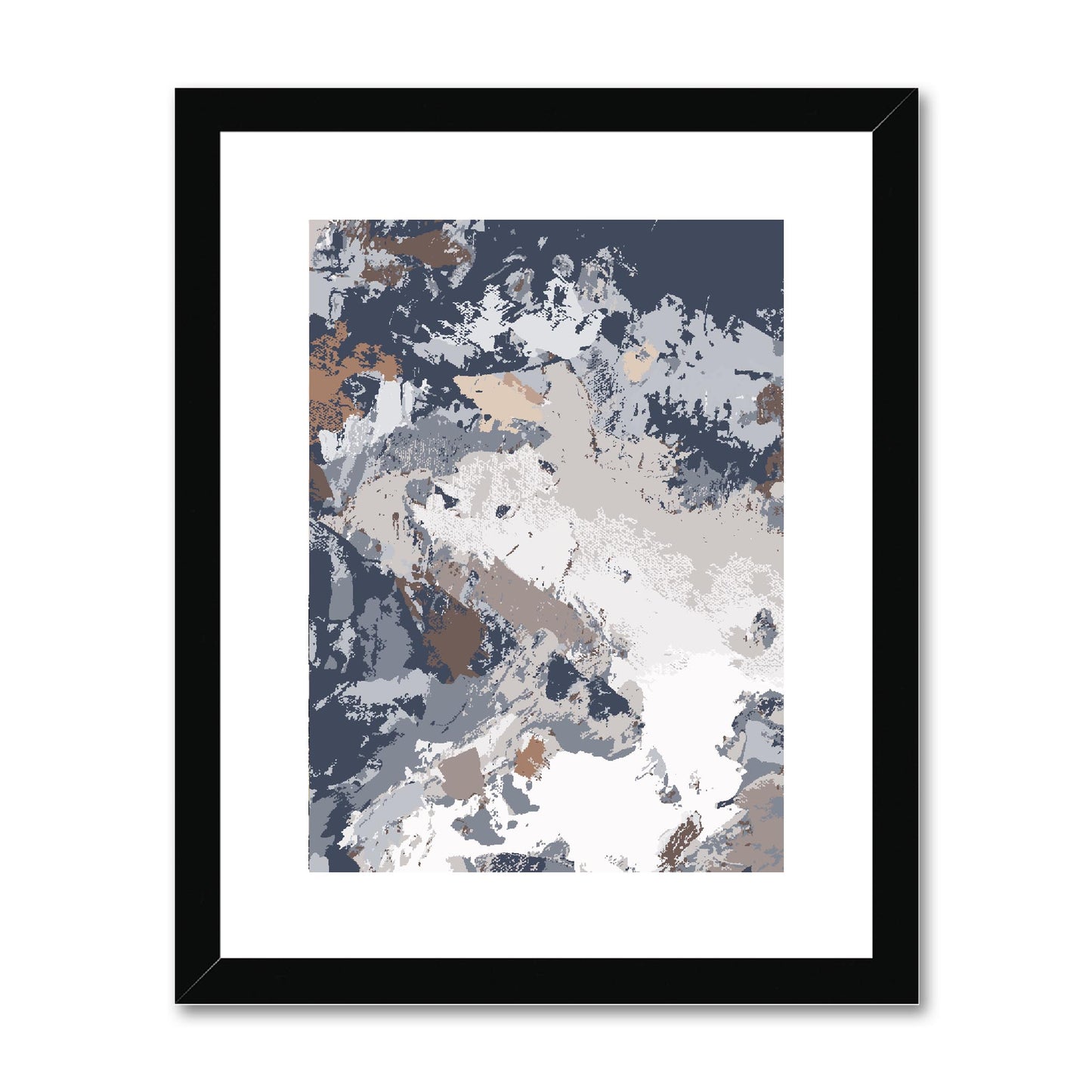 Framed Graphic Art Print, fpv-1220-7689, 11"x14", Black Frame