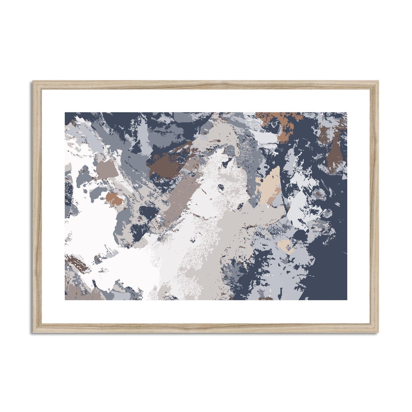 Framed Graphic Art Print, White Mat - 8x6, 12x8, 14x11, 16x12, 20x16, 24x18, 28x20 inches | FPH-1220-7689