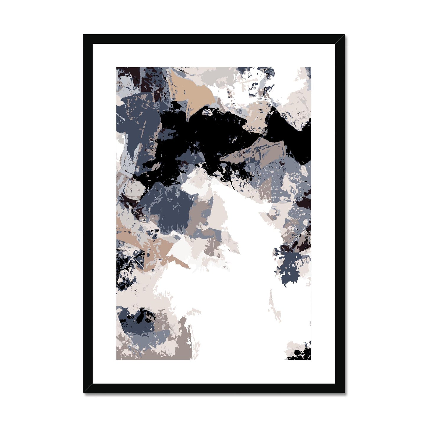 Framed Graphic Art Print, fpv-1220-7692, 20"x28", Black Frame