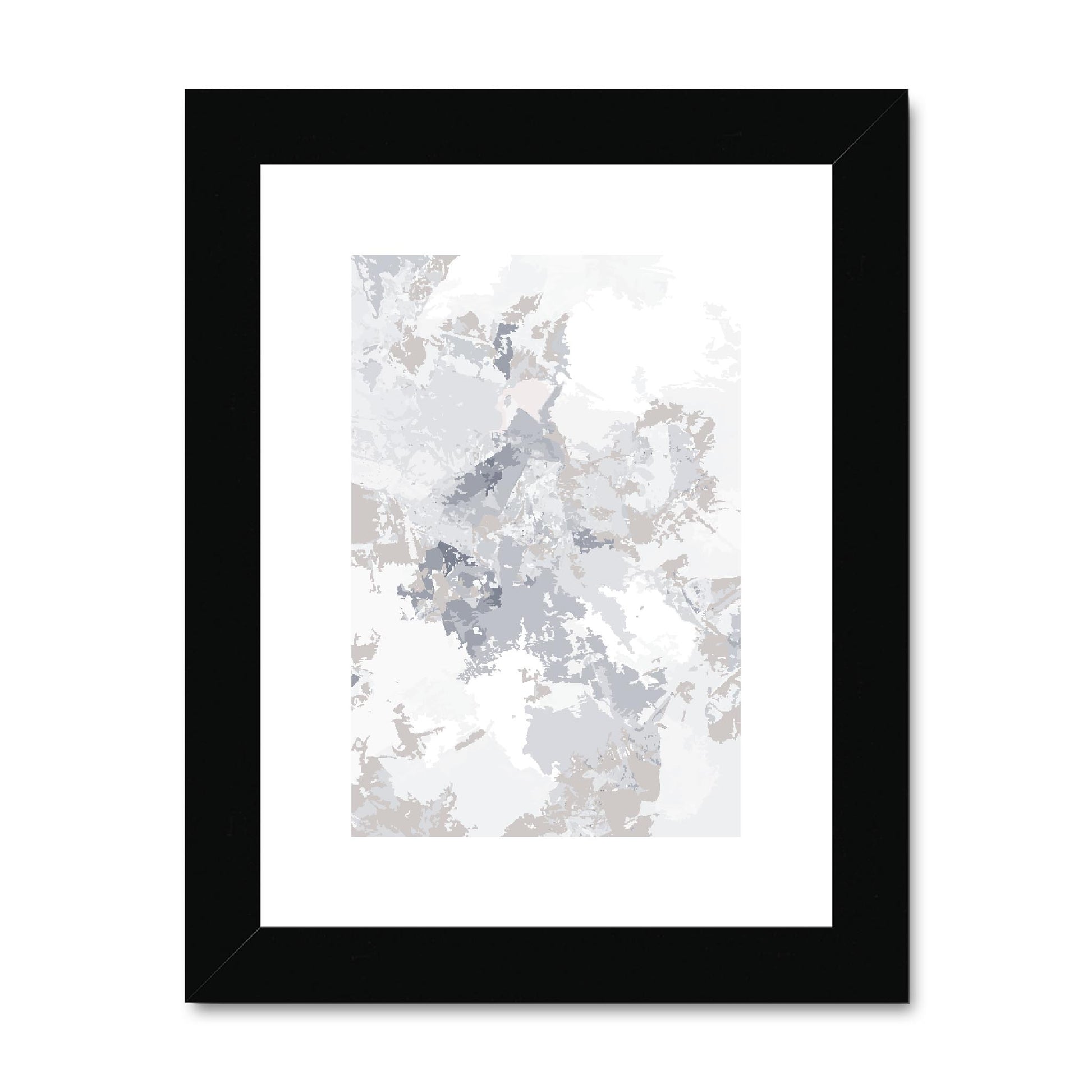 Framed Graphic Art Print, fpv-1220-7698, 6"x8", Black Frame