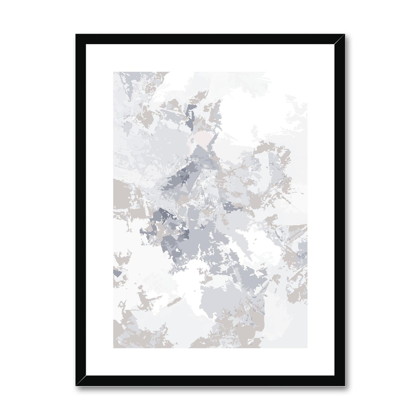 Framed Graphic Art Print, fpv-1220-7698, 18"x24", Black Frame