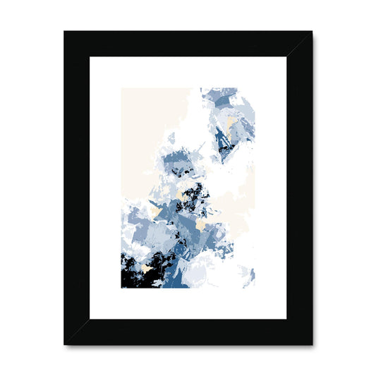 Framed Graphic Art Print, fpv-1230-7694, 6"x8", Black Frame
