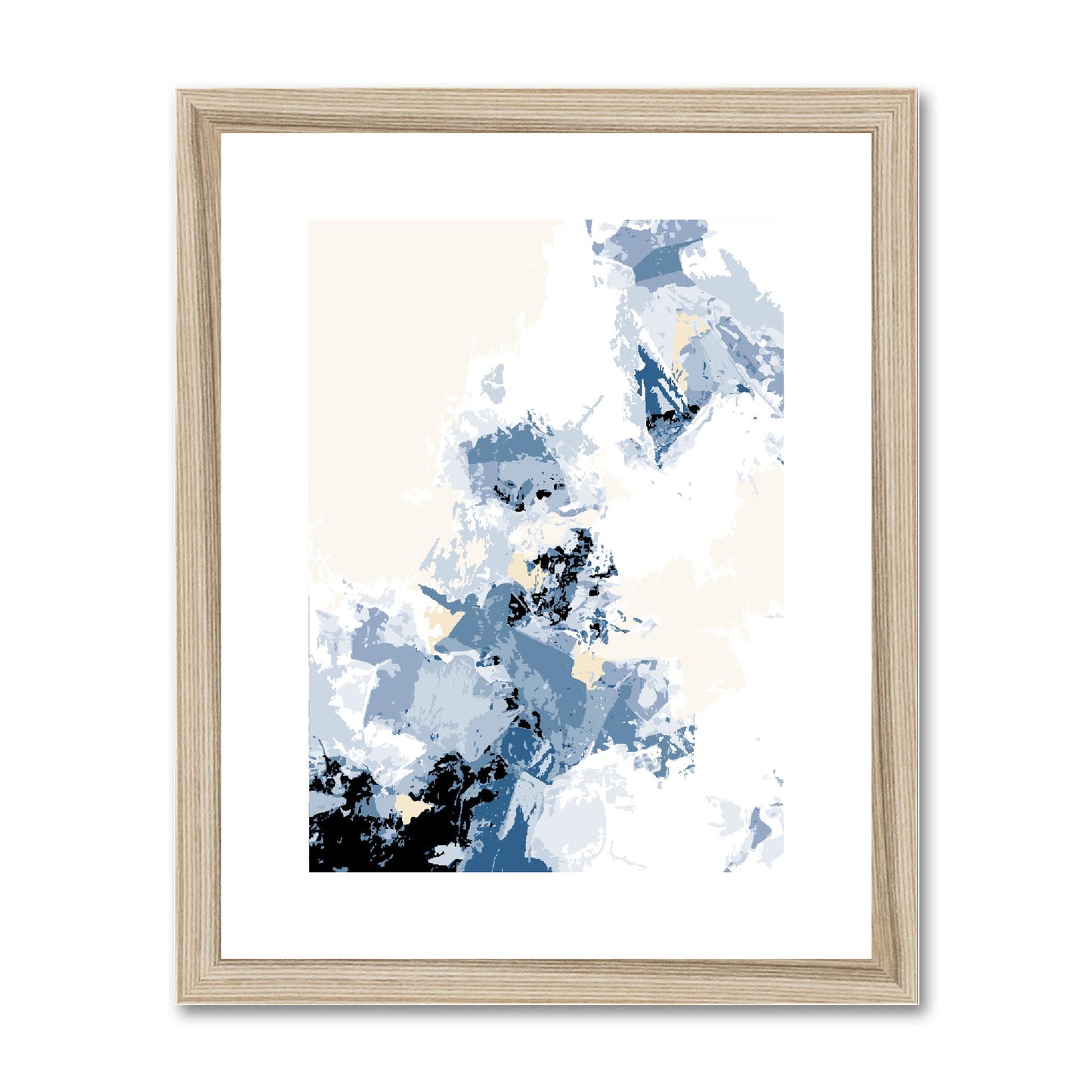 Framed Graphic Art Print, fpv-1230-7694, 11"x14", Natural Frame