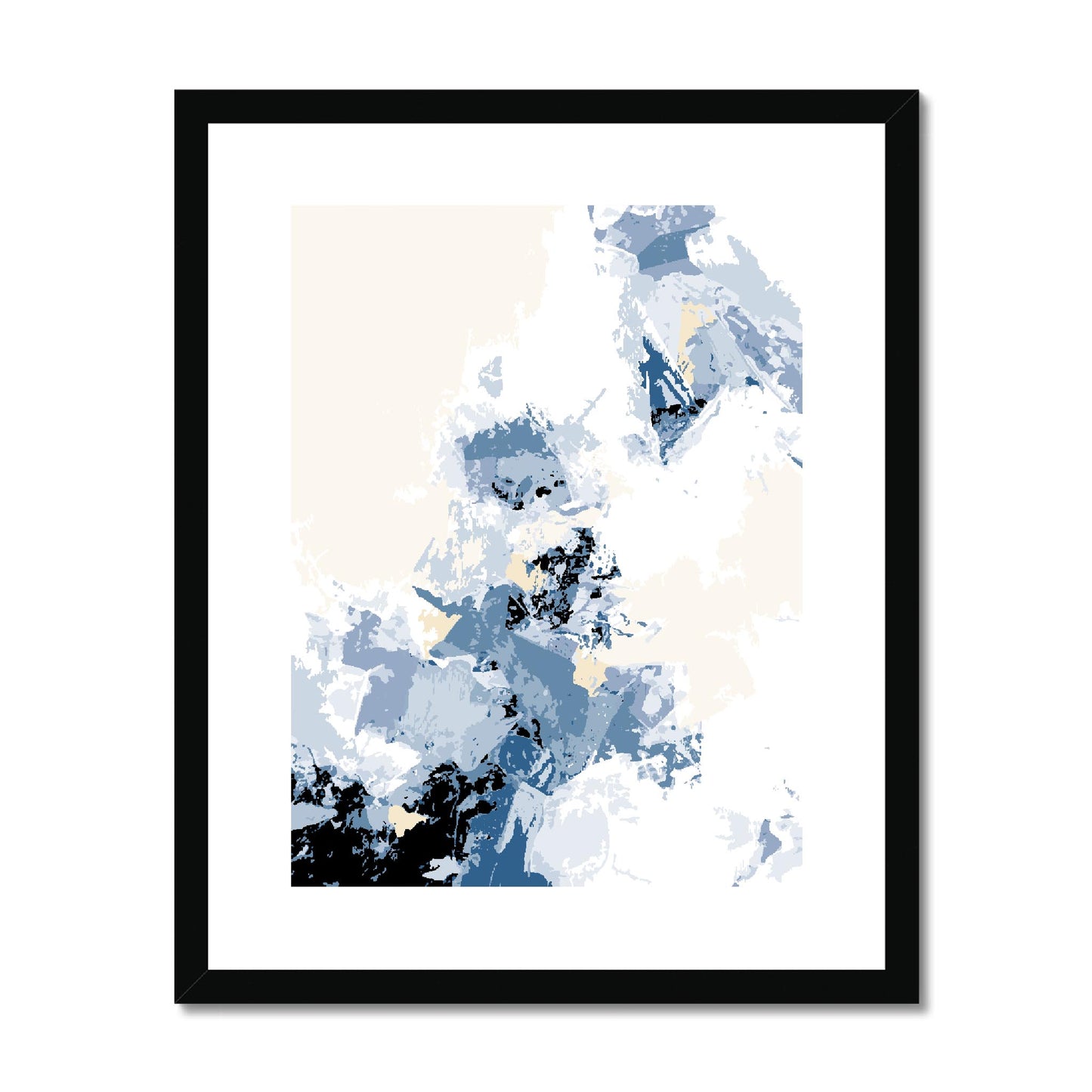 Framed Graphic Art Print, fpv-1230-7694, 16"x20", Black Frame