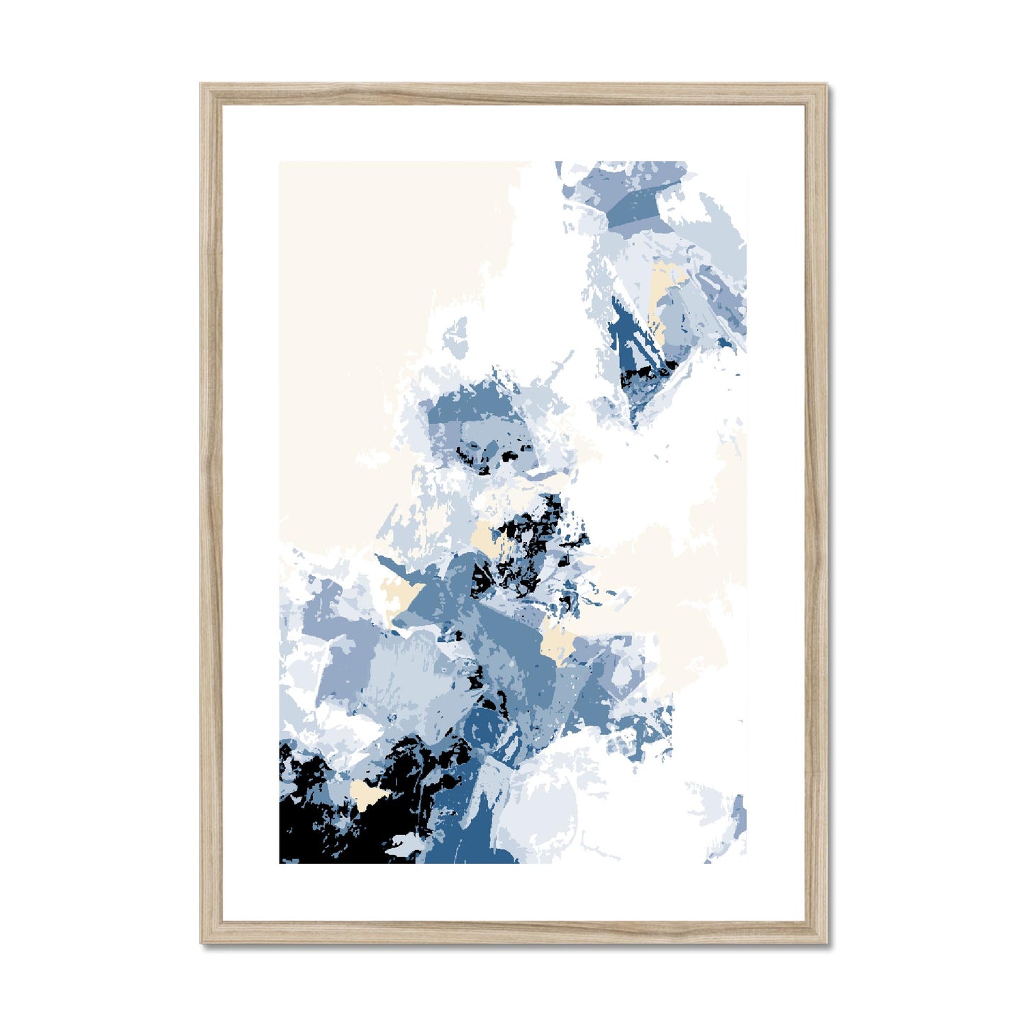 Framed Graphic Art Print, fpv-1230-7694, 20"x28", Natural Frame