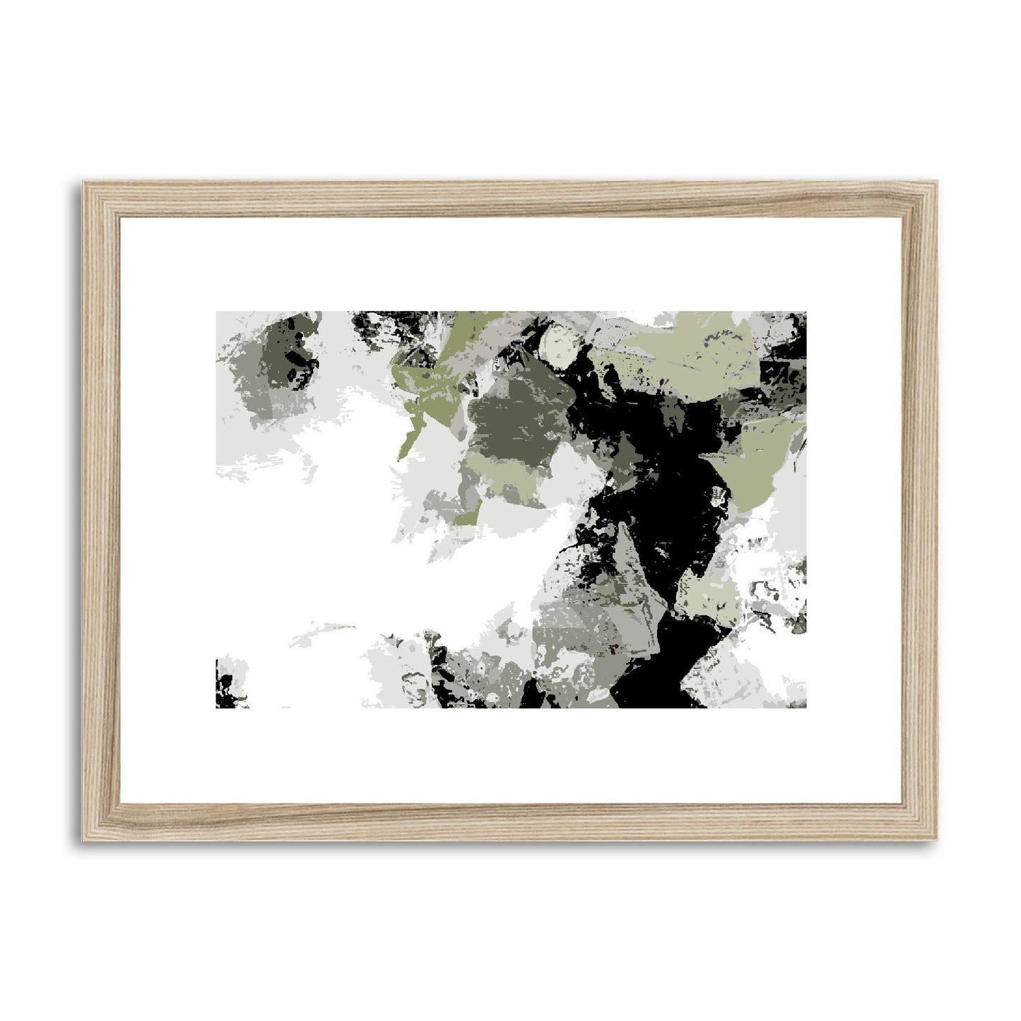 Framed Graphic Art Print, fph-1240-7692, 16"x12", Natural Frame