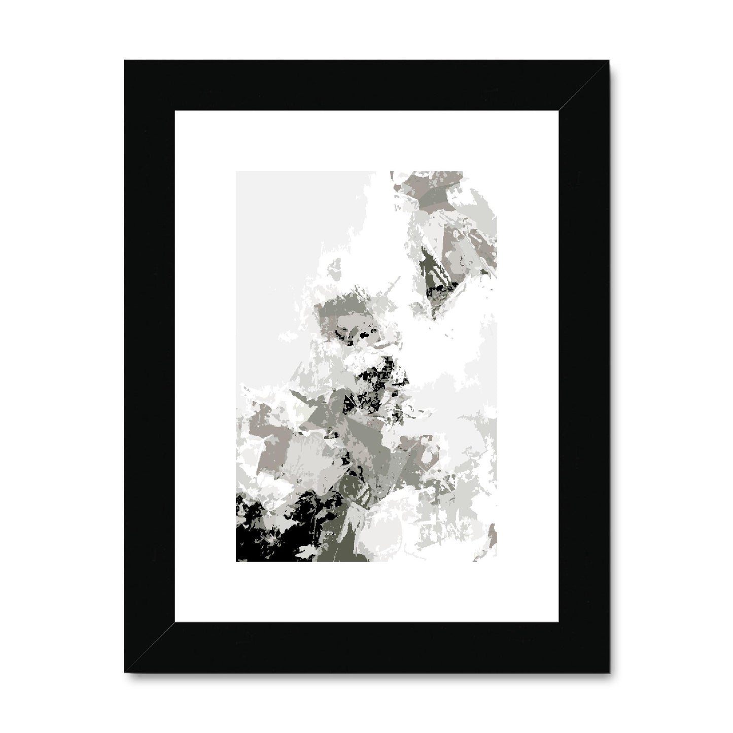 Framed Graphic Art Print, fpv-1240-7694, 6"x8", Black Frame