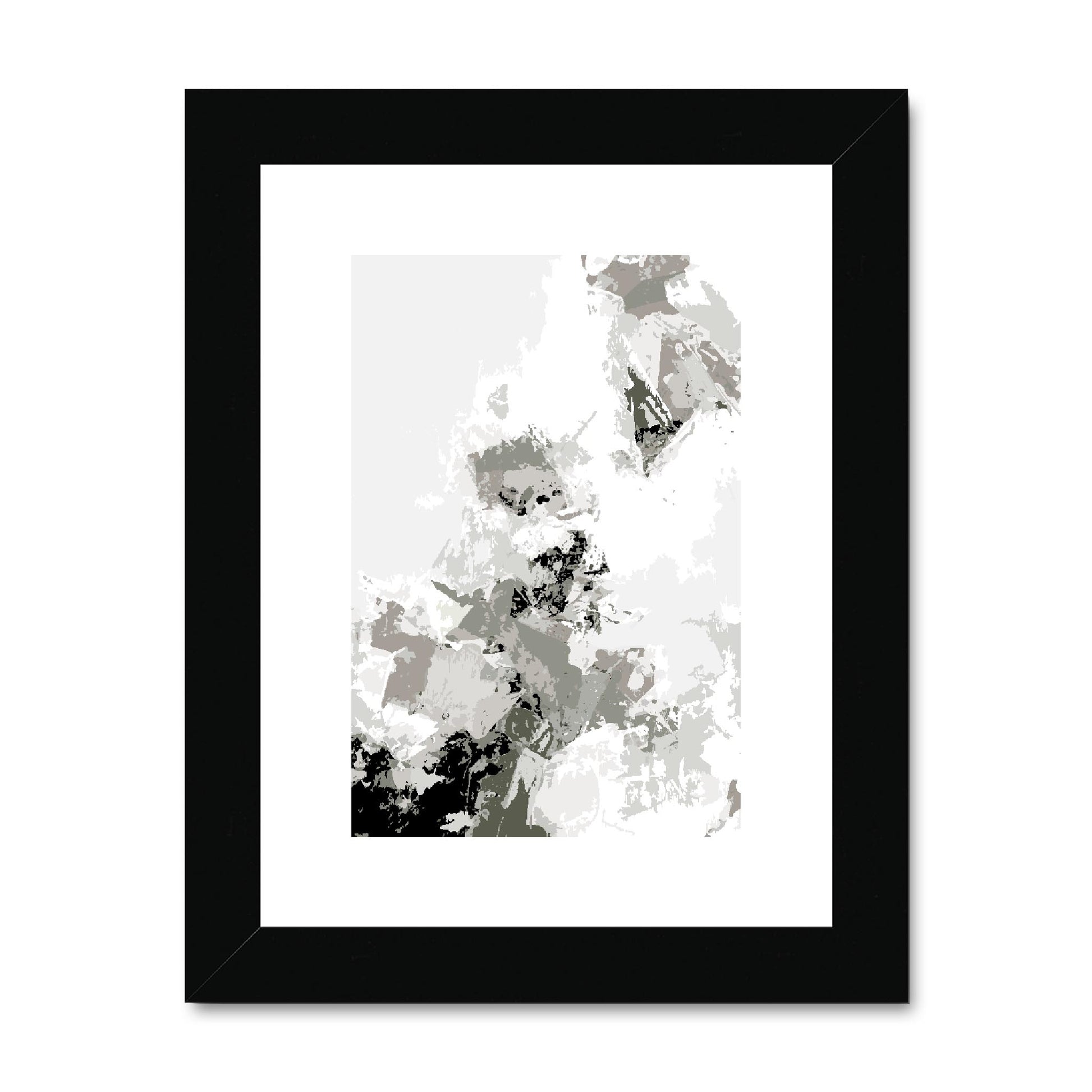 Framed Graphic Art Print, fpv-1240-7694, 6"x8", Black Frame