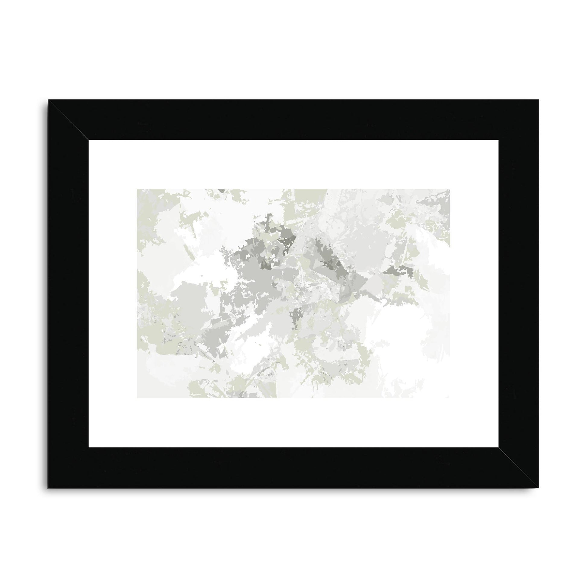 Framed Graphic Art Print, fph-1240-7698, 8"x6", Black Frame