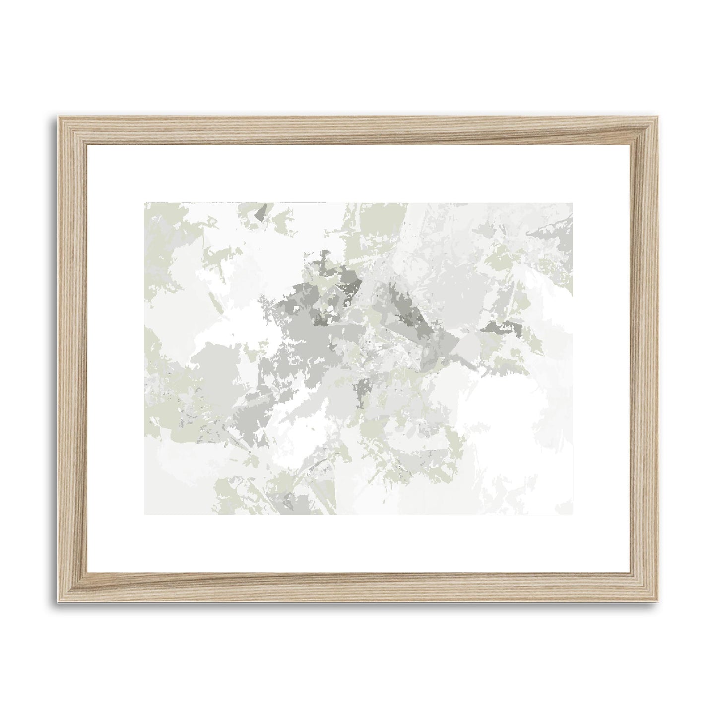 Framed Graphic Art Print, fph-1240-7698, 14"x11", Natural Frame