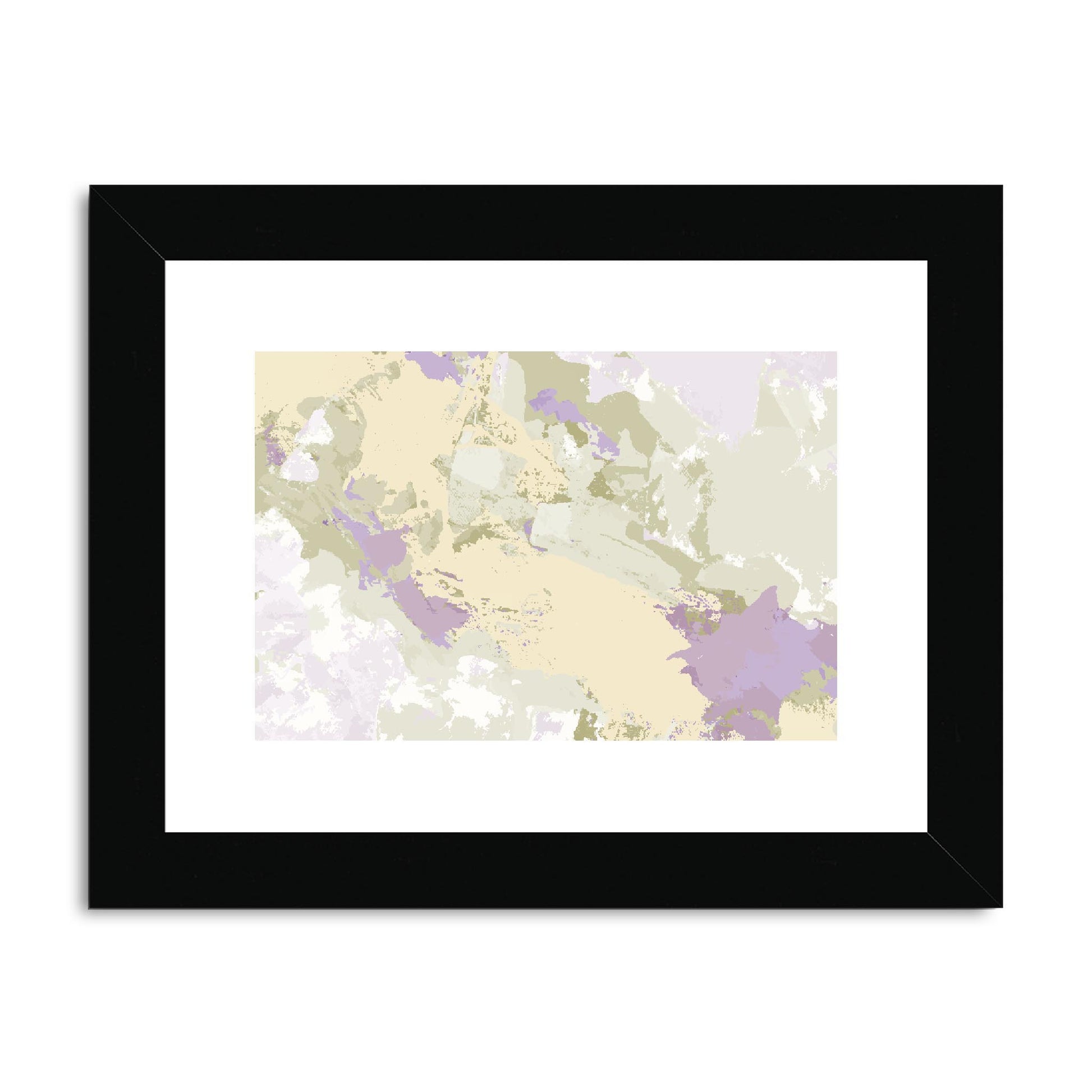 Framed Graphic Art Print, fph-1250-7688, 8"x6", Black Frame