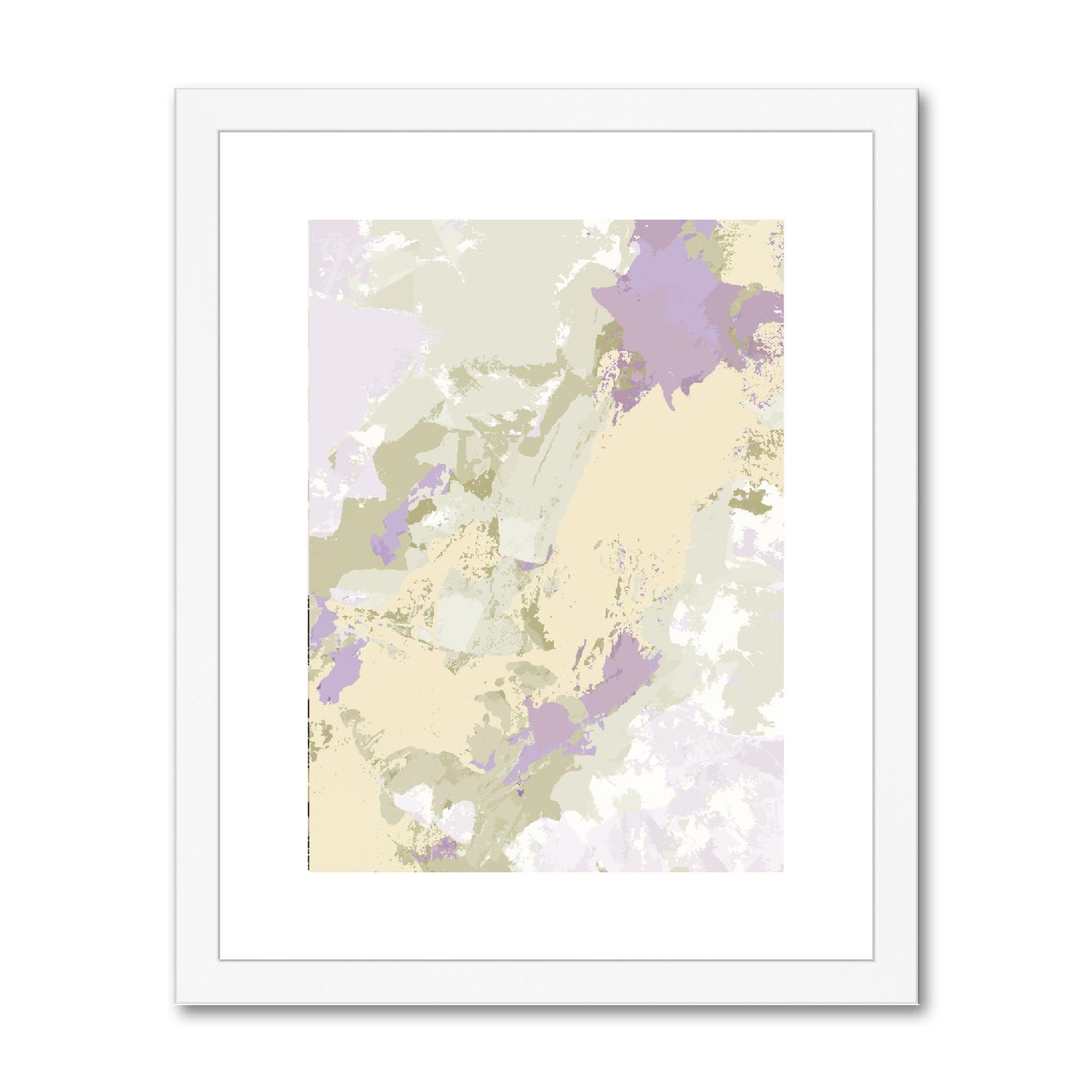 Framed Graphic Art Print, fpv-1250-7688, 11"x14", White Frame